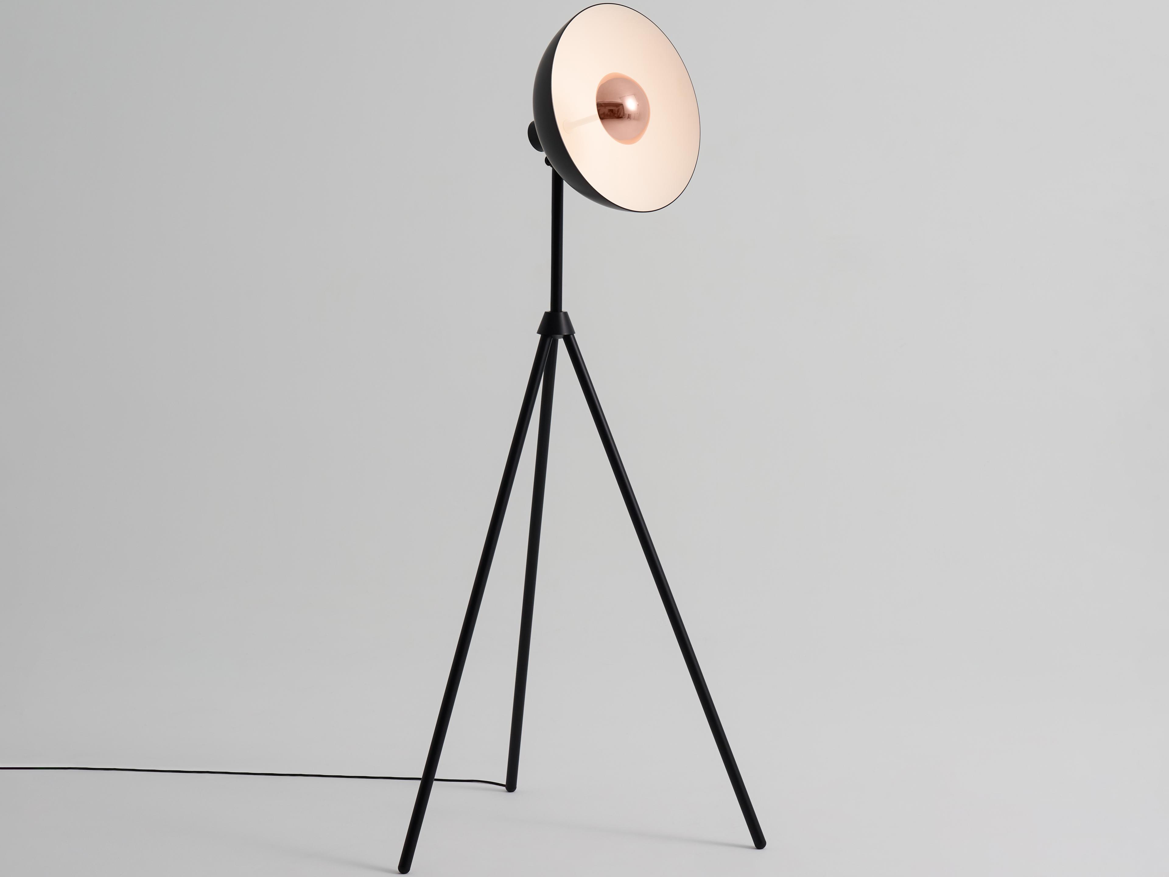 Seed Design Apollo Black copper LED Floor Lamp