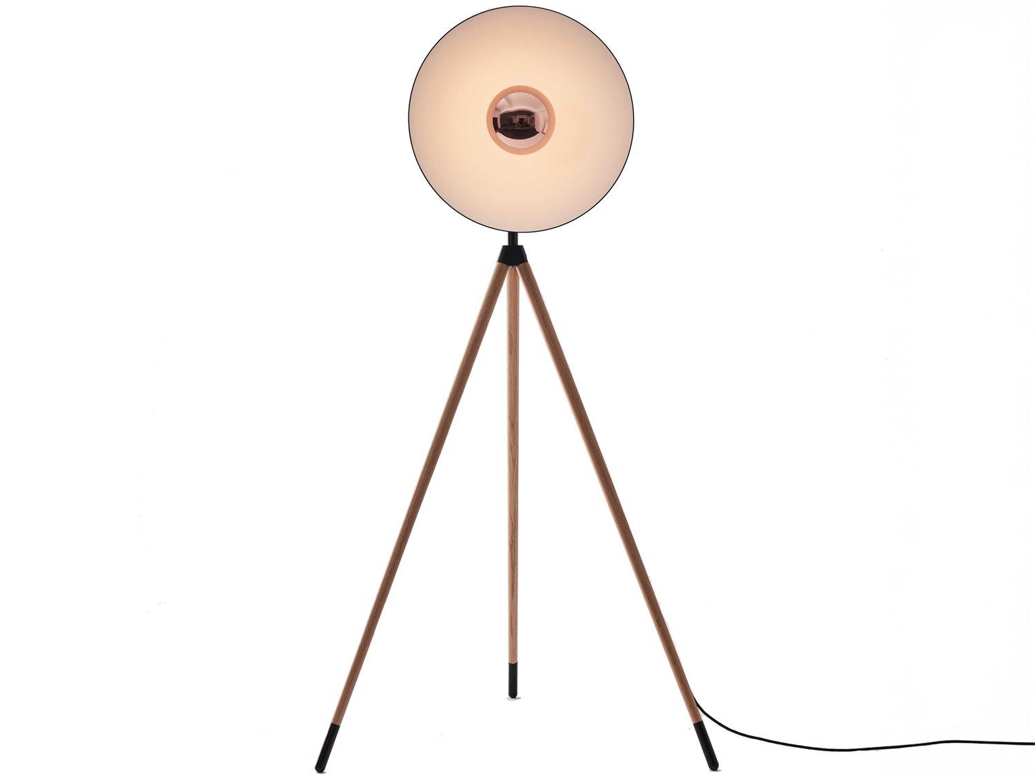 Seed Design Apollo Black copper LED Floor Lamp