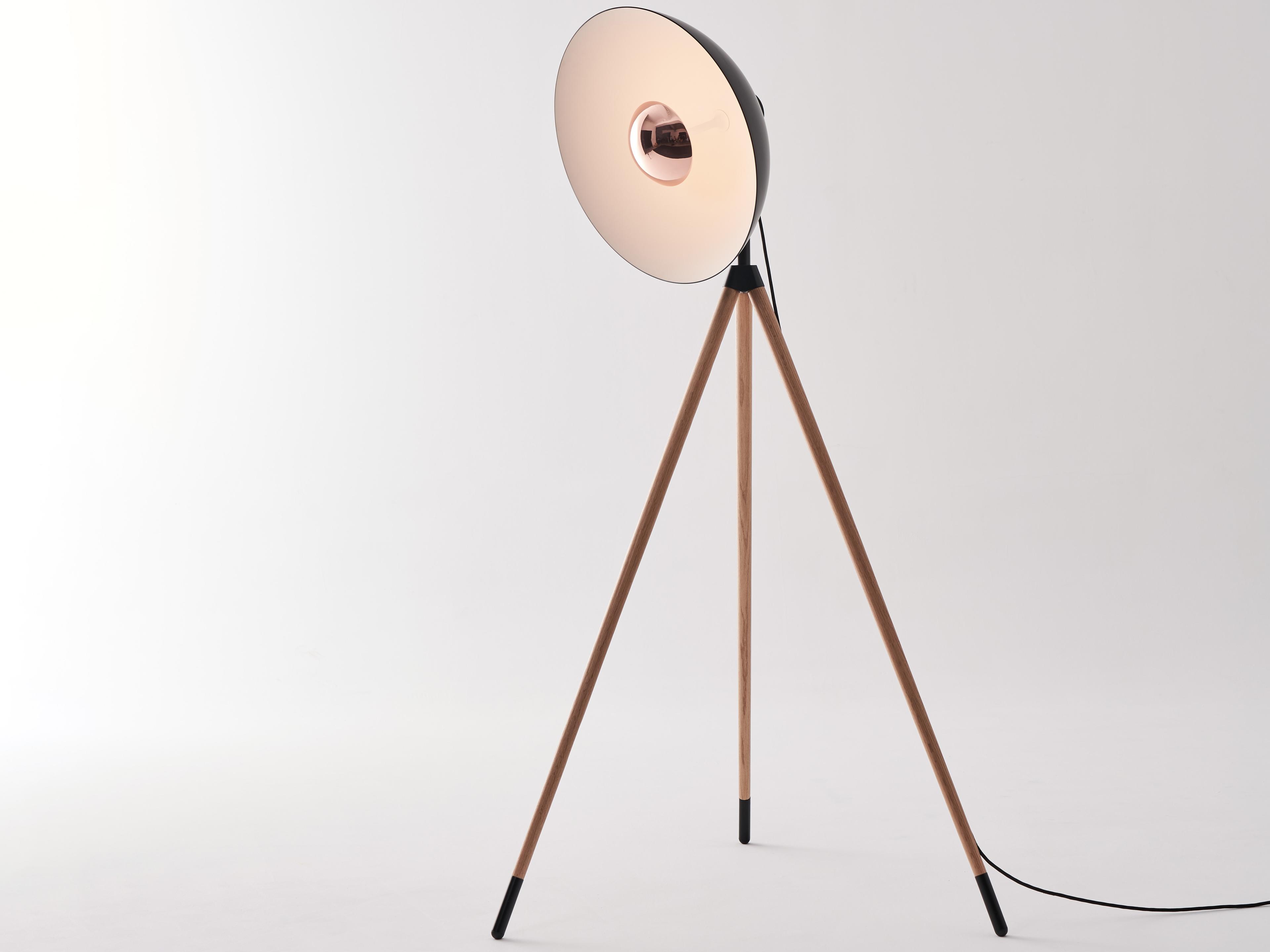 Seed Design Apollo Black copper LED Floor Lamp