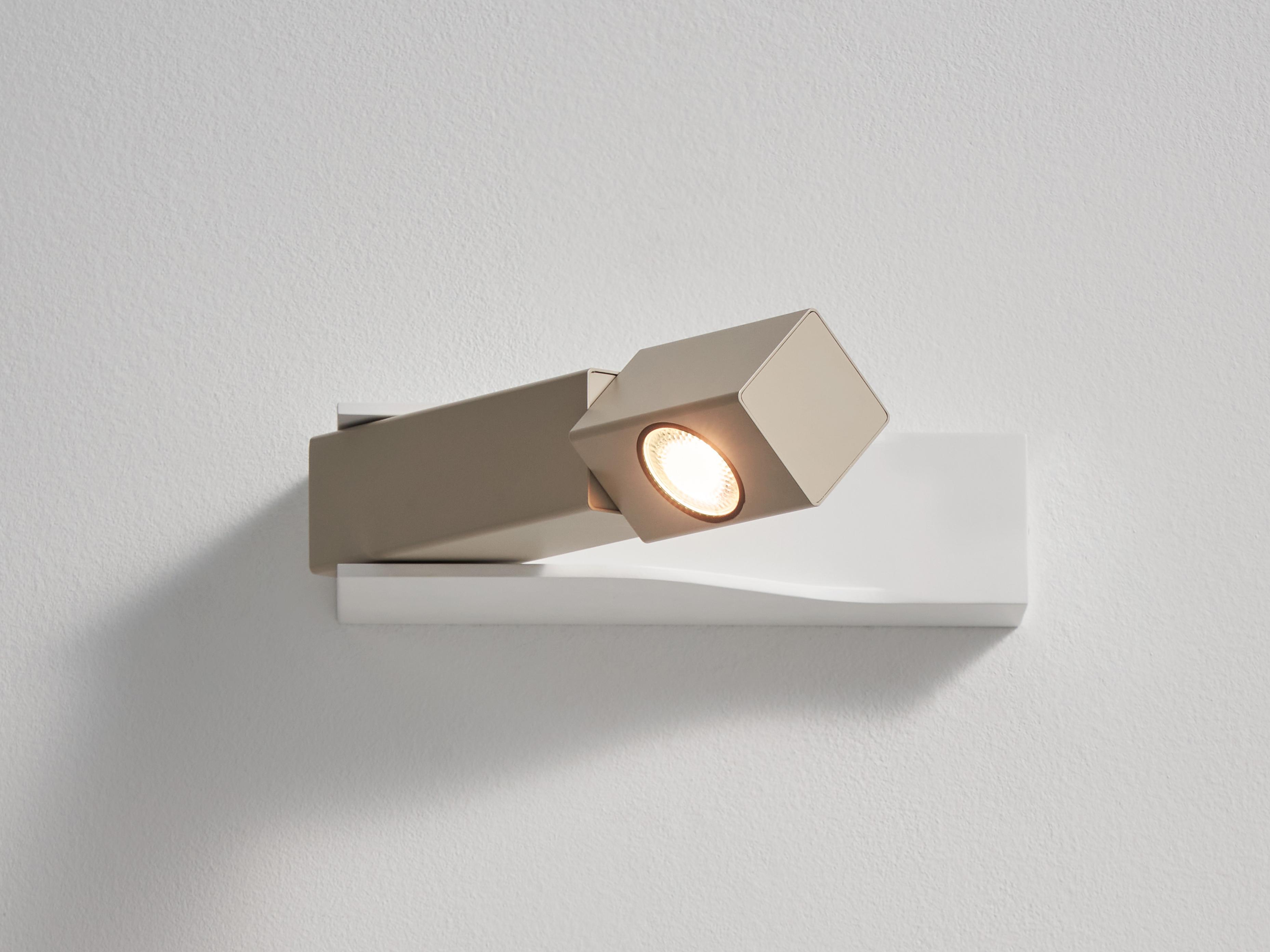 Seed Design Wu Oatmeal White LED Wall Sconce