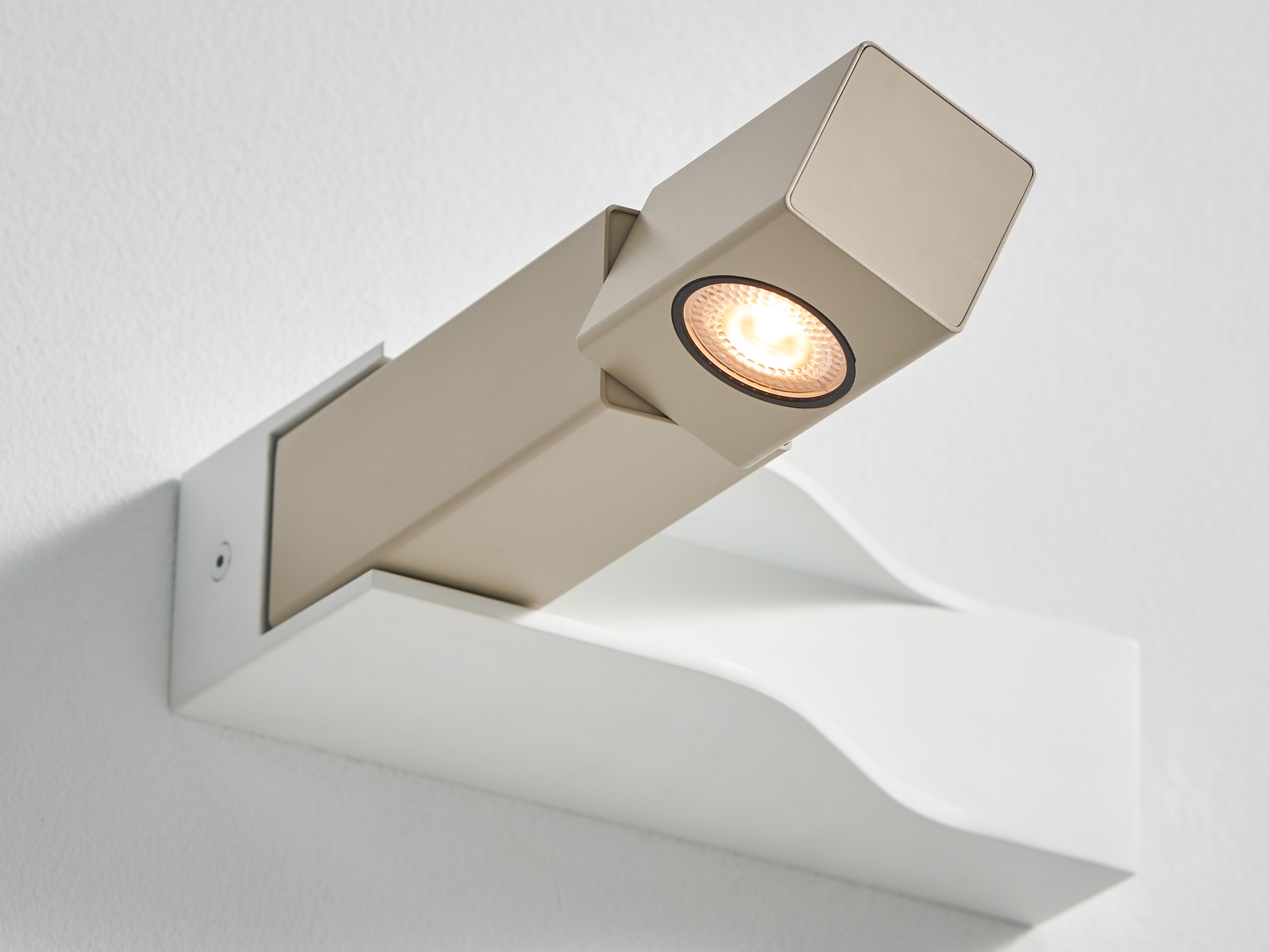 Seed Design Wu Oatmeal White LED Wall Sconce
