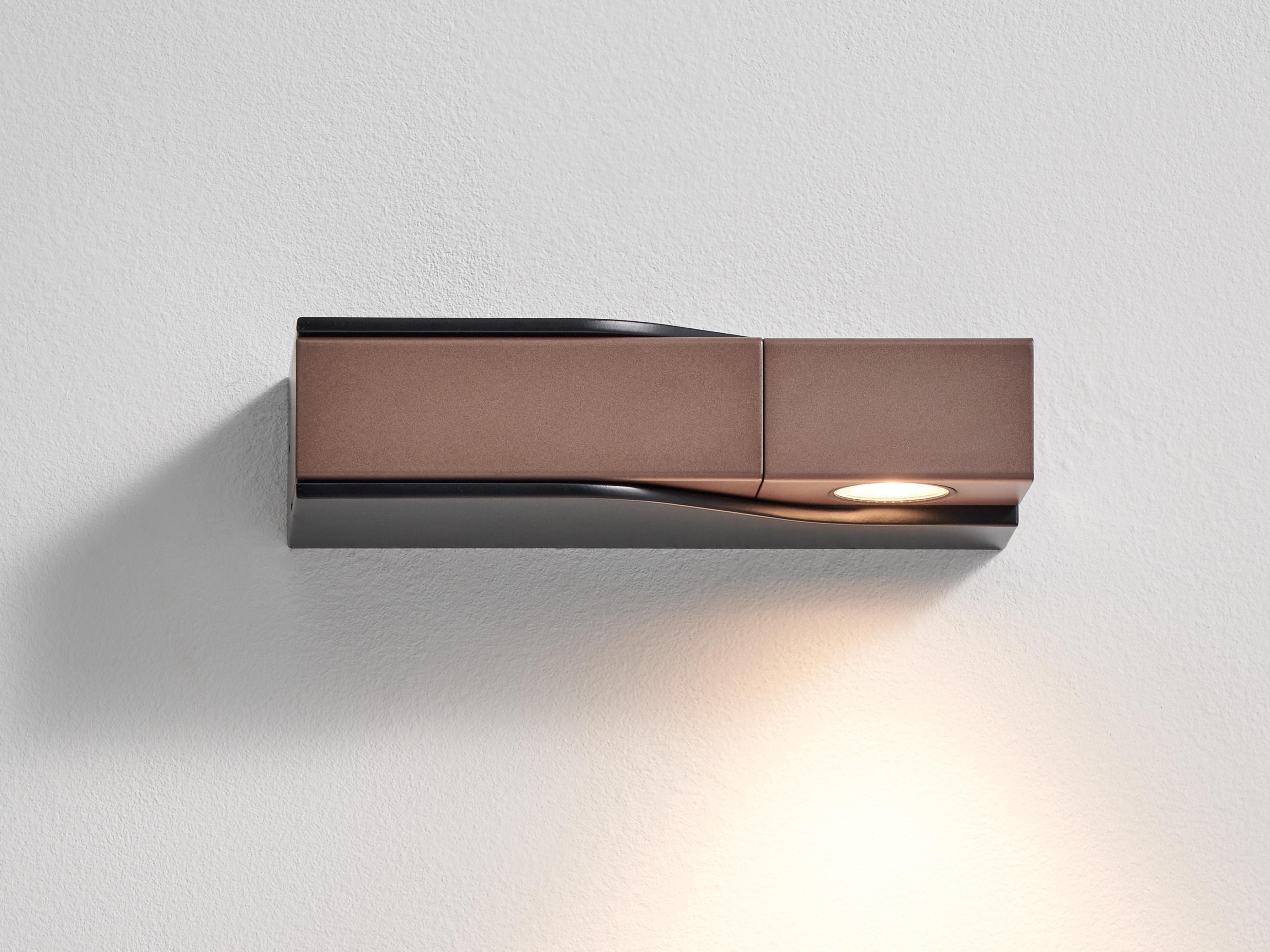 Seed Design Wu Pearl Cocoa Black Brown LED Wall Sconce