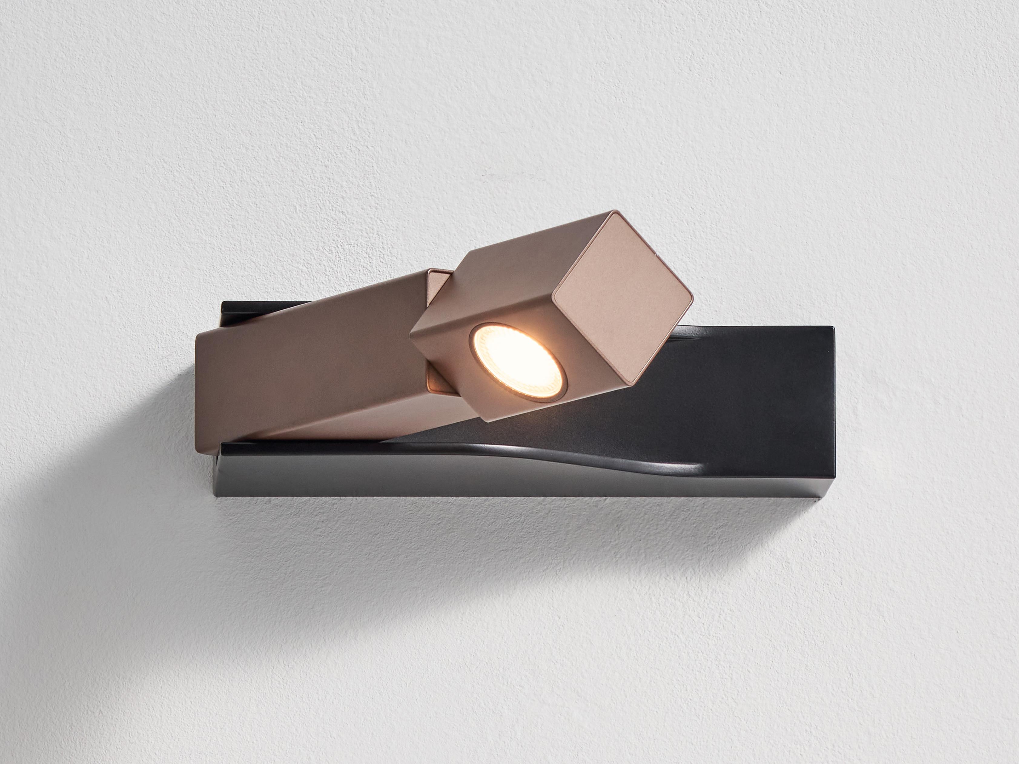 Seed Design Wu Pearl Cocoa Black Brown LED Wall Sconce