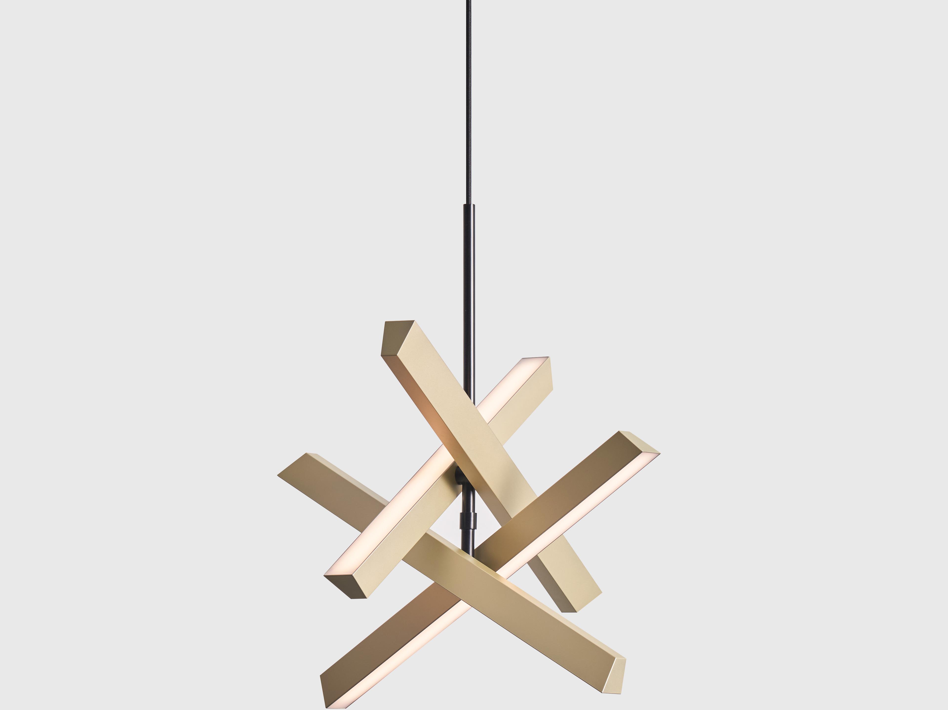 Seed Design Konnect Gold LED Linear Pendant