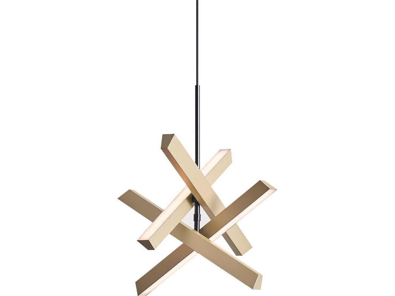 Seed Design Konnect Gold LED Linear Pendant