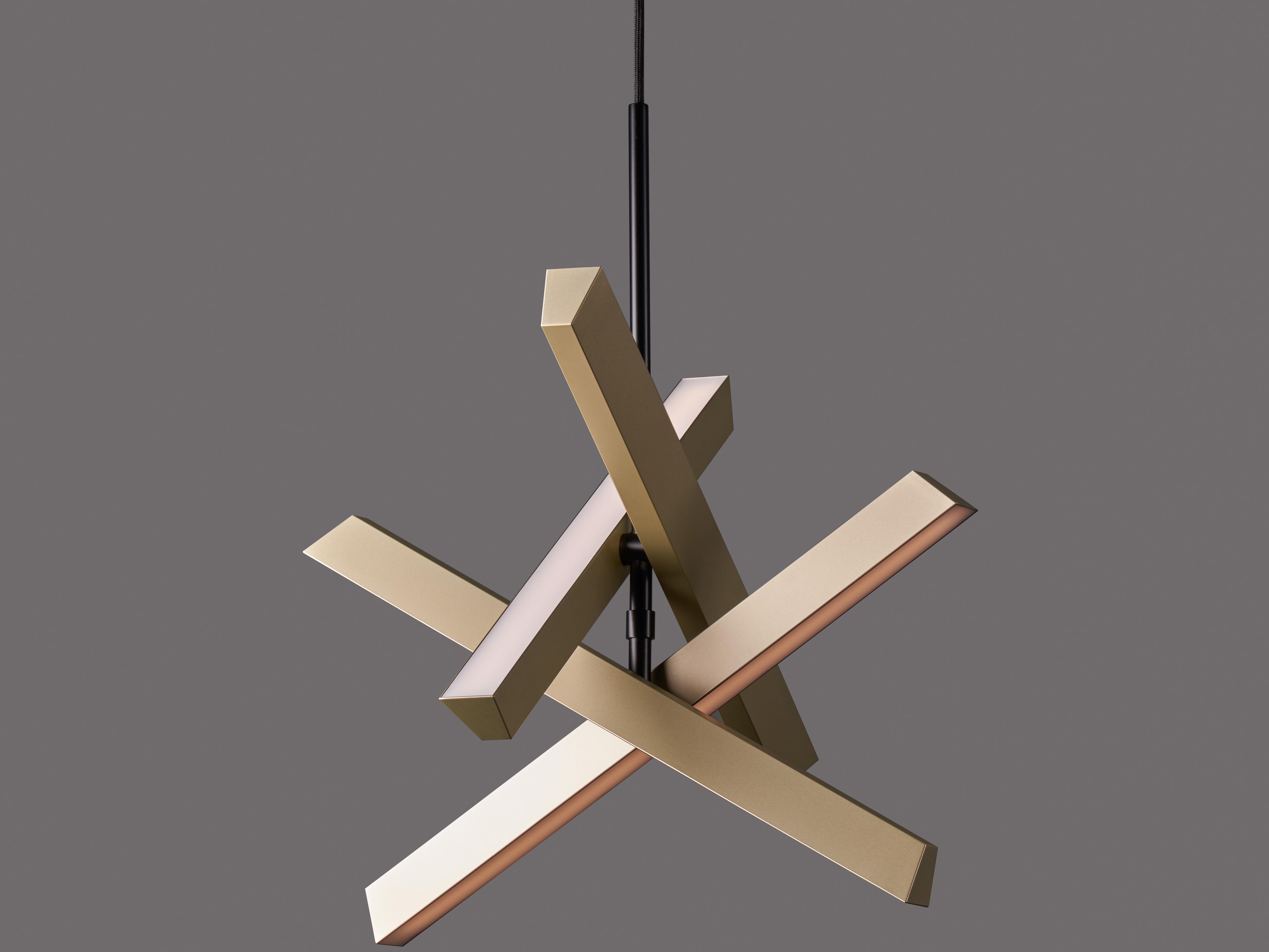 Seed Design Konnect Gold LED Linear Pendant