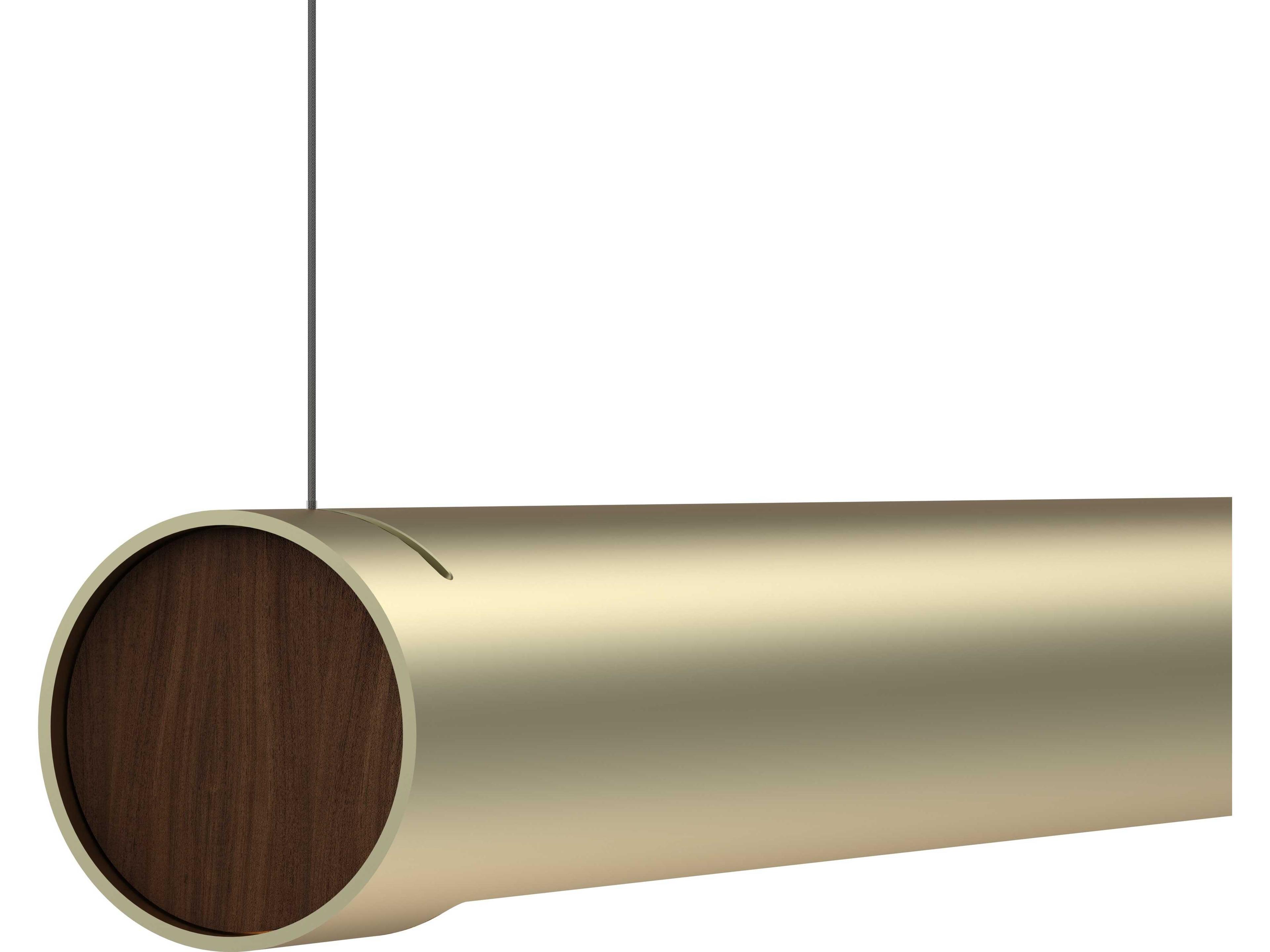 Seed Design Turner Champagne Gold LED Linear Pendant