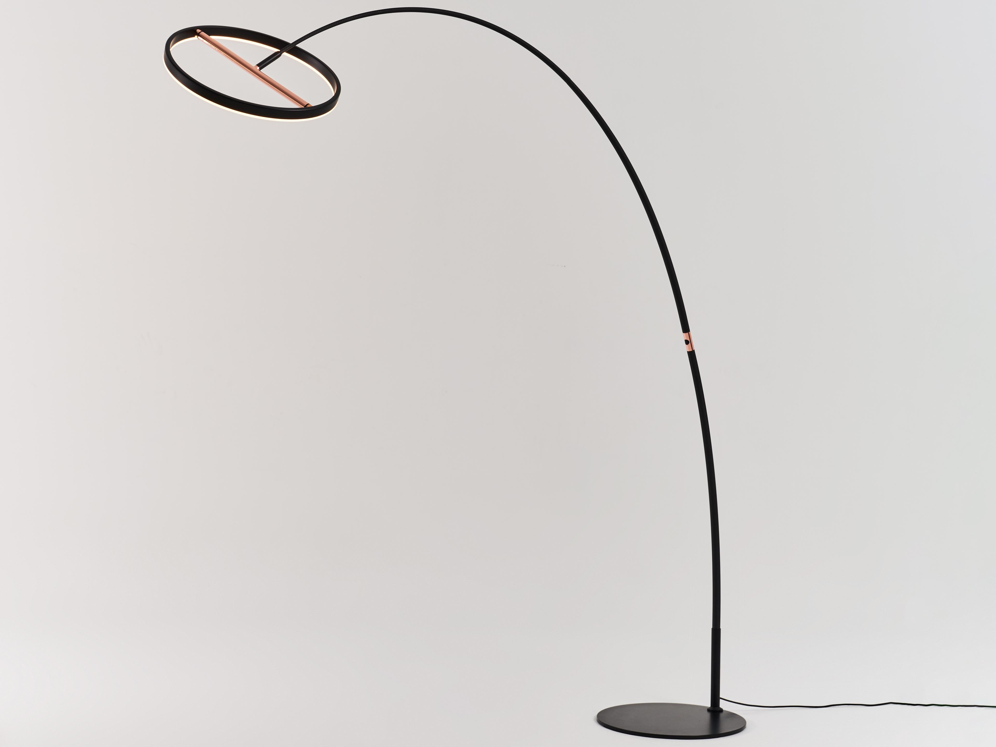 Seed Design Sol Black copper LED Floor Lamp