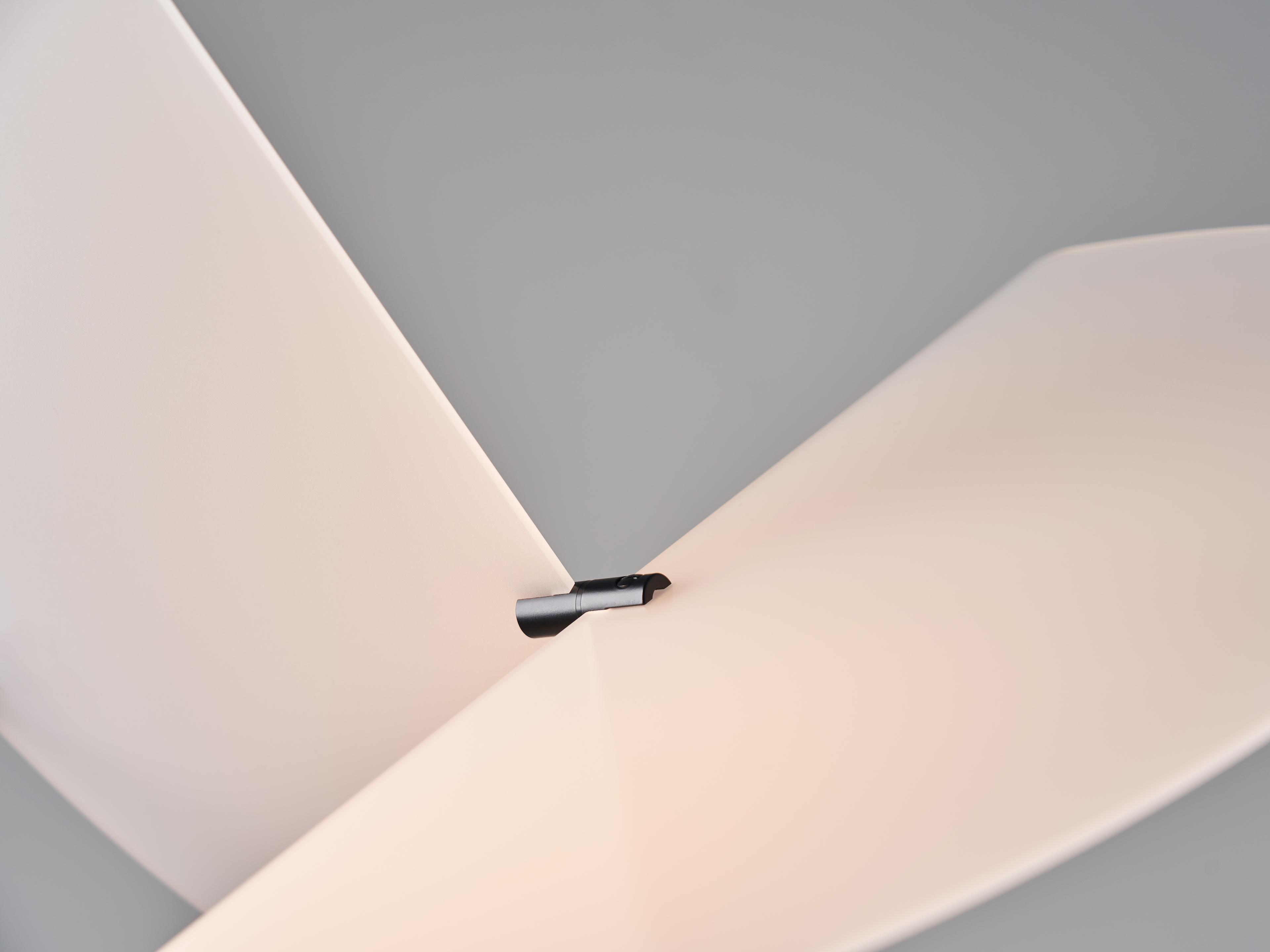 Seed Design Wing White Pc Black LED Pendant