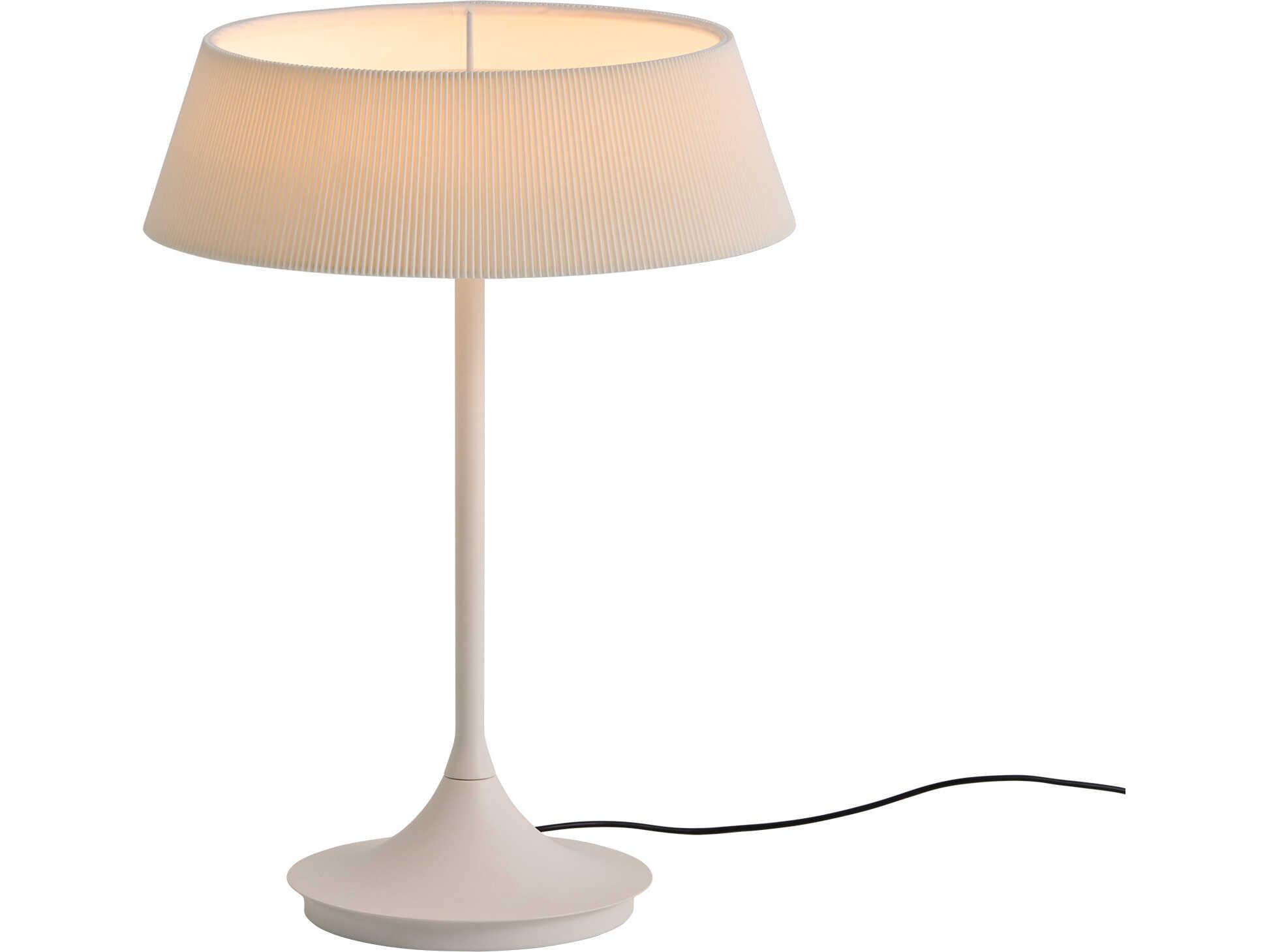 Seed Design Halo White With Shade LED Table Lamp