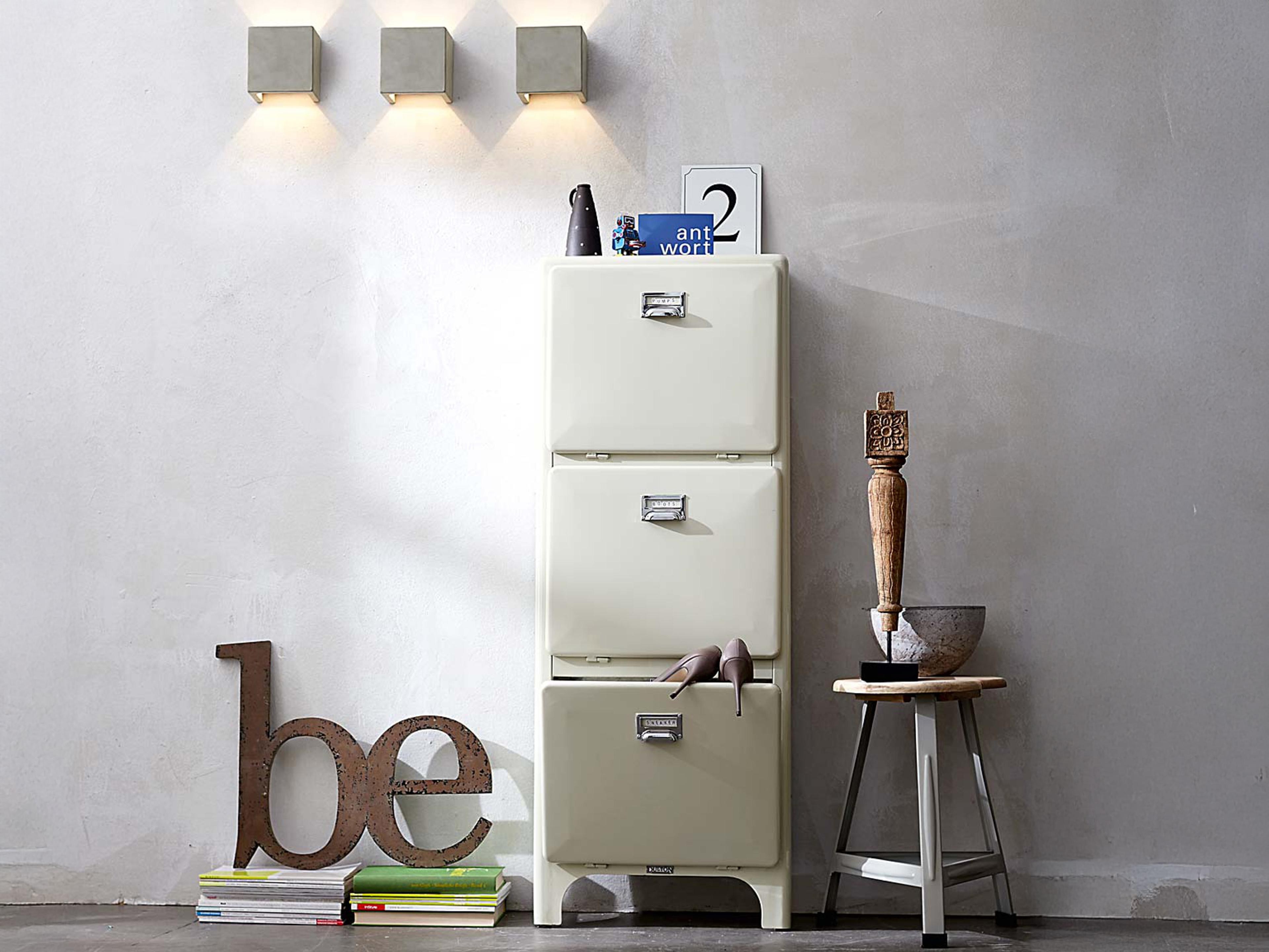 Seed Design Castle Concrete Gray LED Wall Sconce