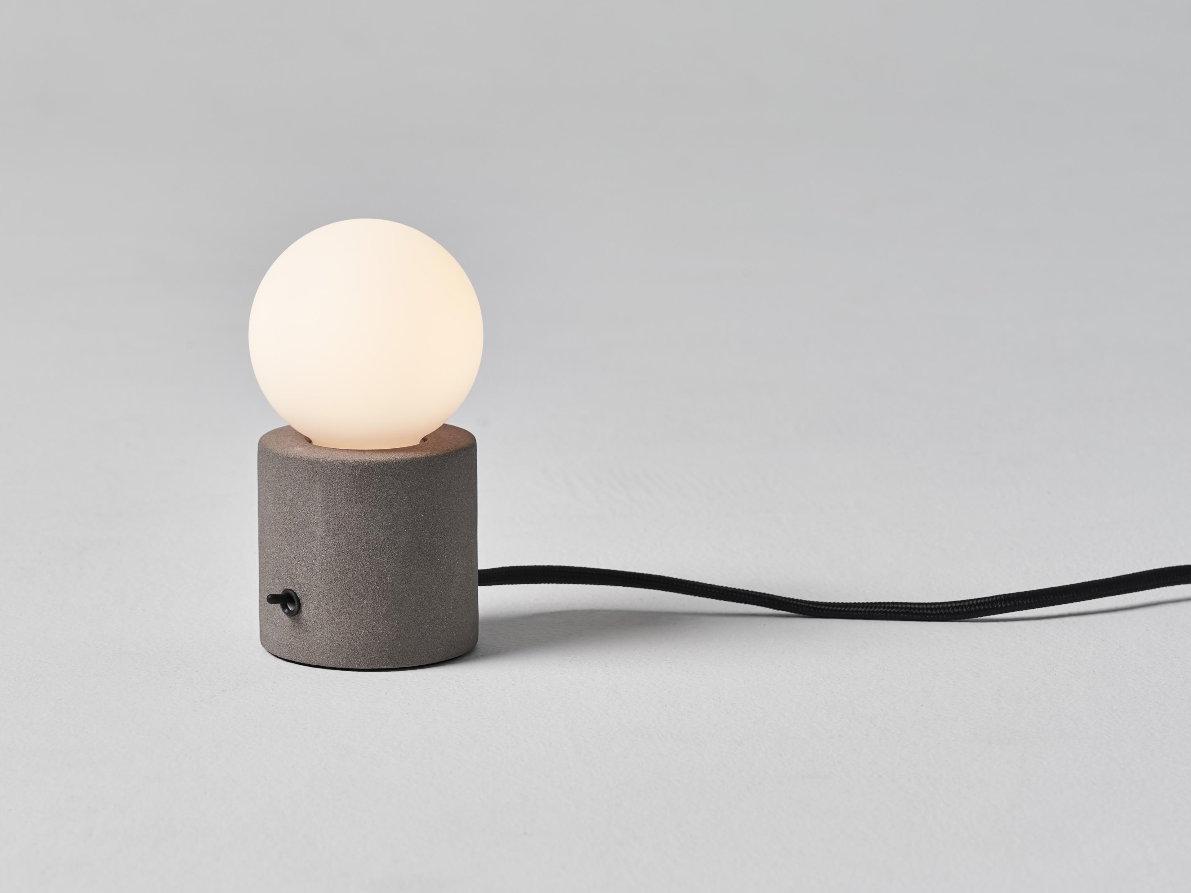 Seed Design Castle Muse Gray LED Table Lamp