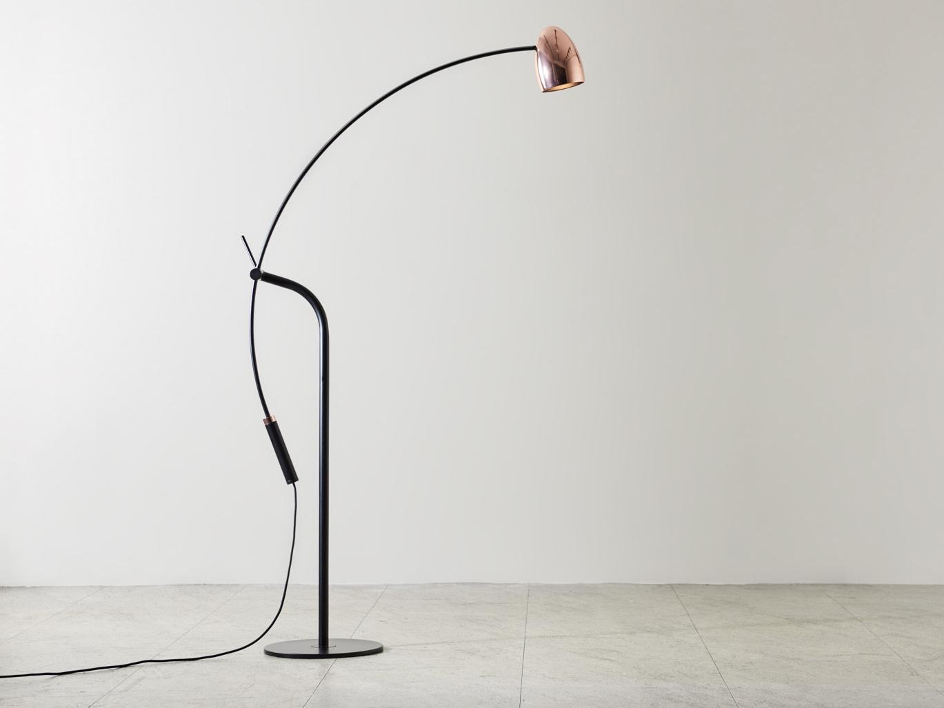 Seed Design Hercules Copper black LED Floor Lamp