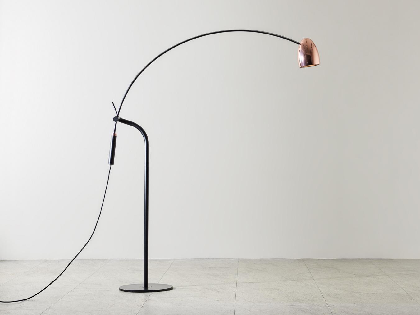 Seed Design Hercules Copper black LED Floor Lamp