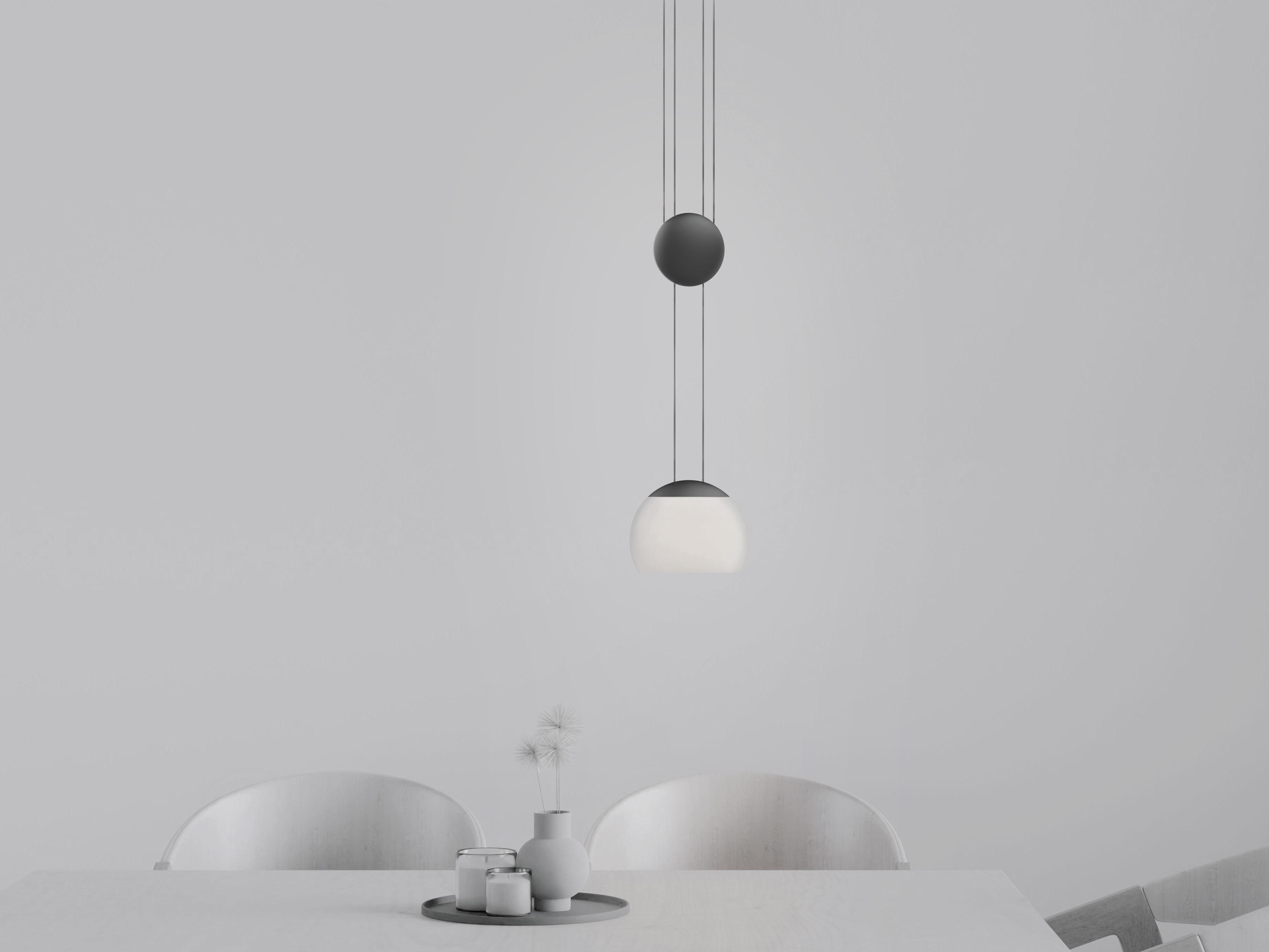 Seed Design Jojo Led Matt Black LED Globe Mini Pendant