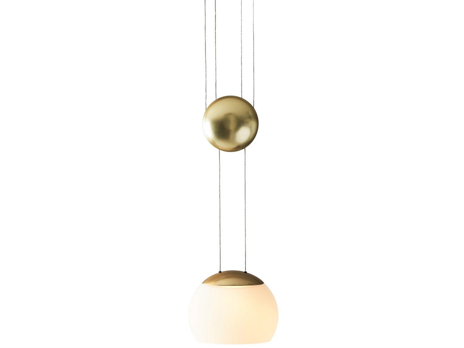 Seed Design Jojo Led Brass LED Globe Mini Pendant