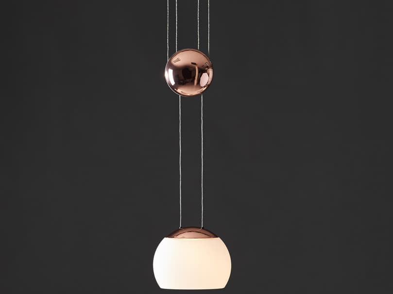 Seed Design Jojo Led Copper LED Globe Mini Pendant