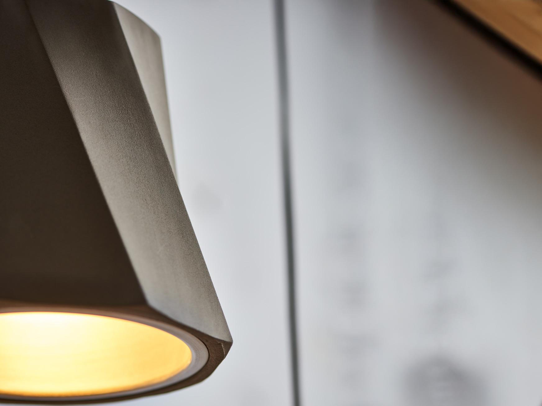 Seed Design Castle Concrete Gray Mini Pendant