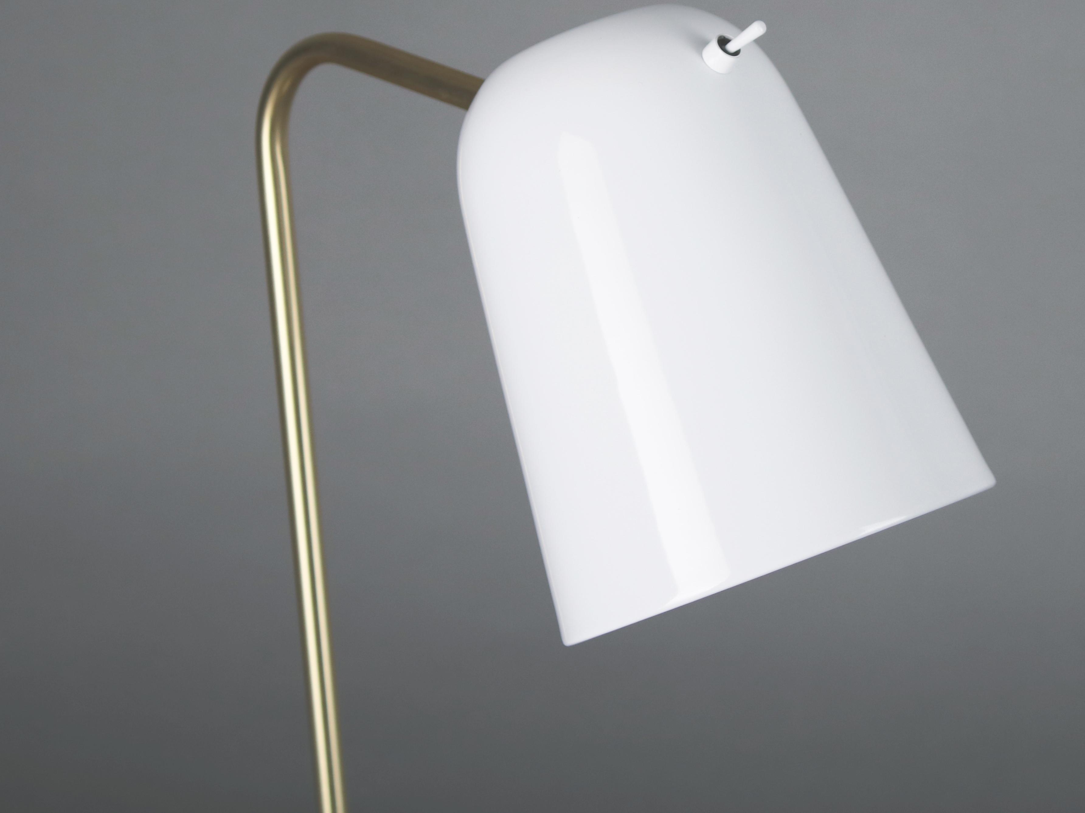 Seed Design Dobi White brass Table Lamp