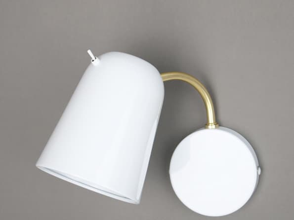 Seed Design Dobi White brass Wall Sconce
