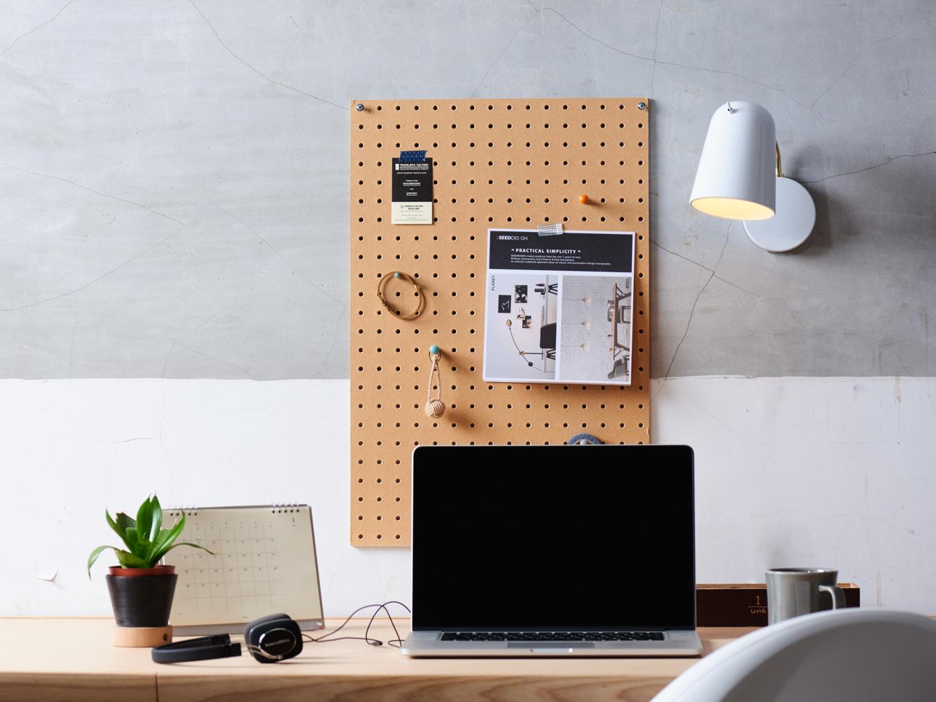 Seed Design Dobi White brass Wall Sconce