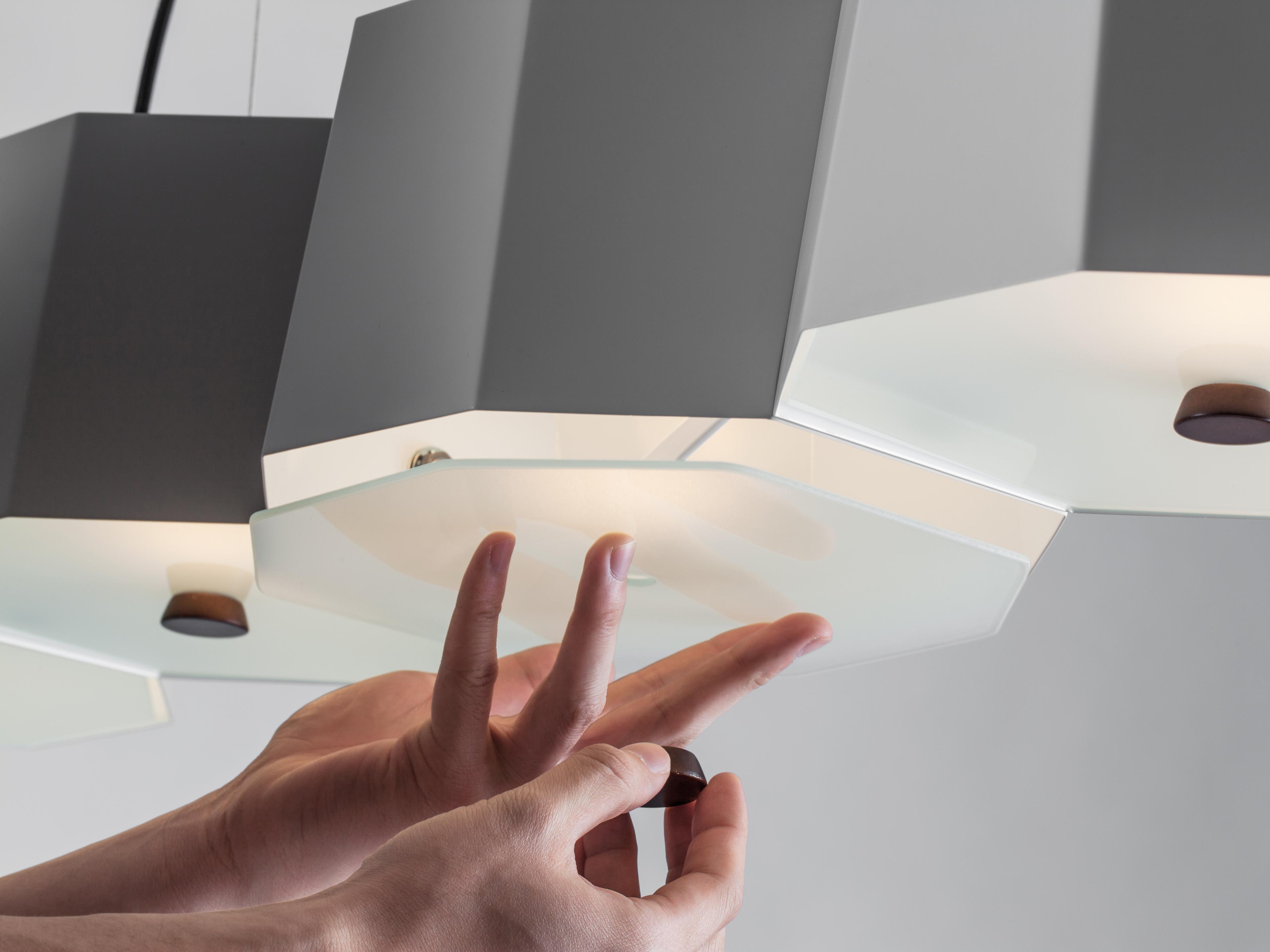 Seed Design Zhe White Linear Island Pendant