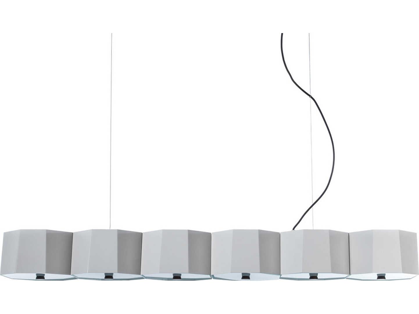 Seed Design Zhe White Linear Island Pendant