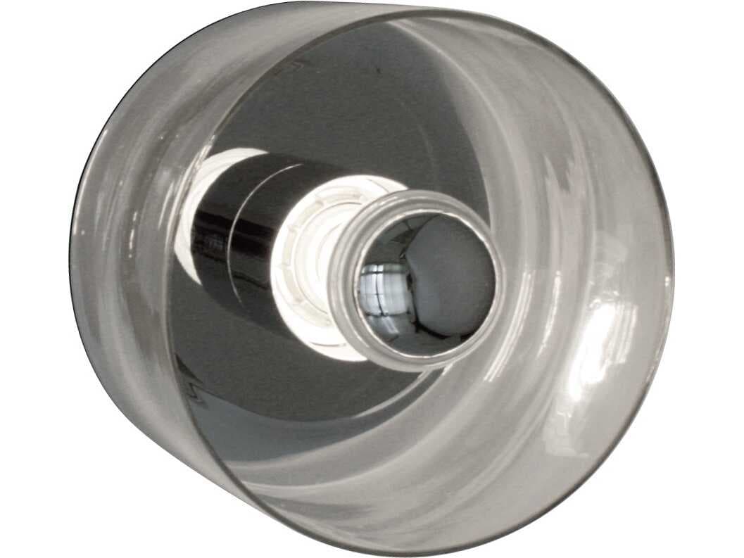 Seed Design Snow Flake Chrome Clear Glass