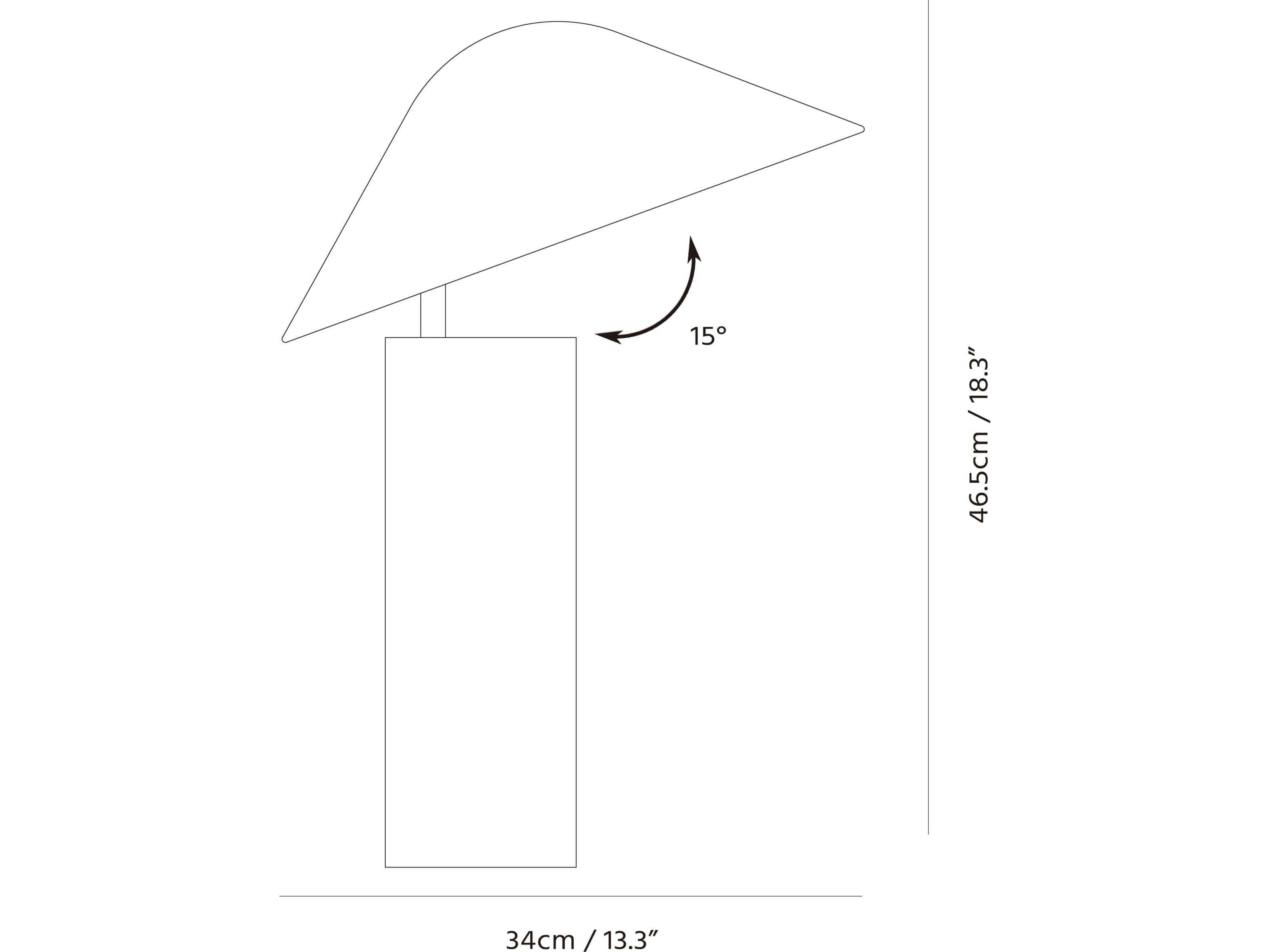 Seed Design Damo Chrome Table Lamp