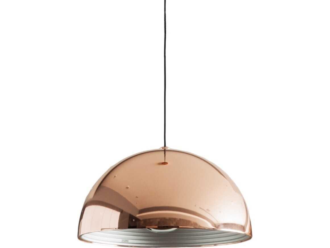 Seed Design Dome Copper Pendant