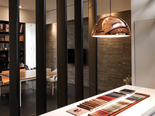 Seed Design Dome Copper Pendant