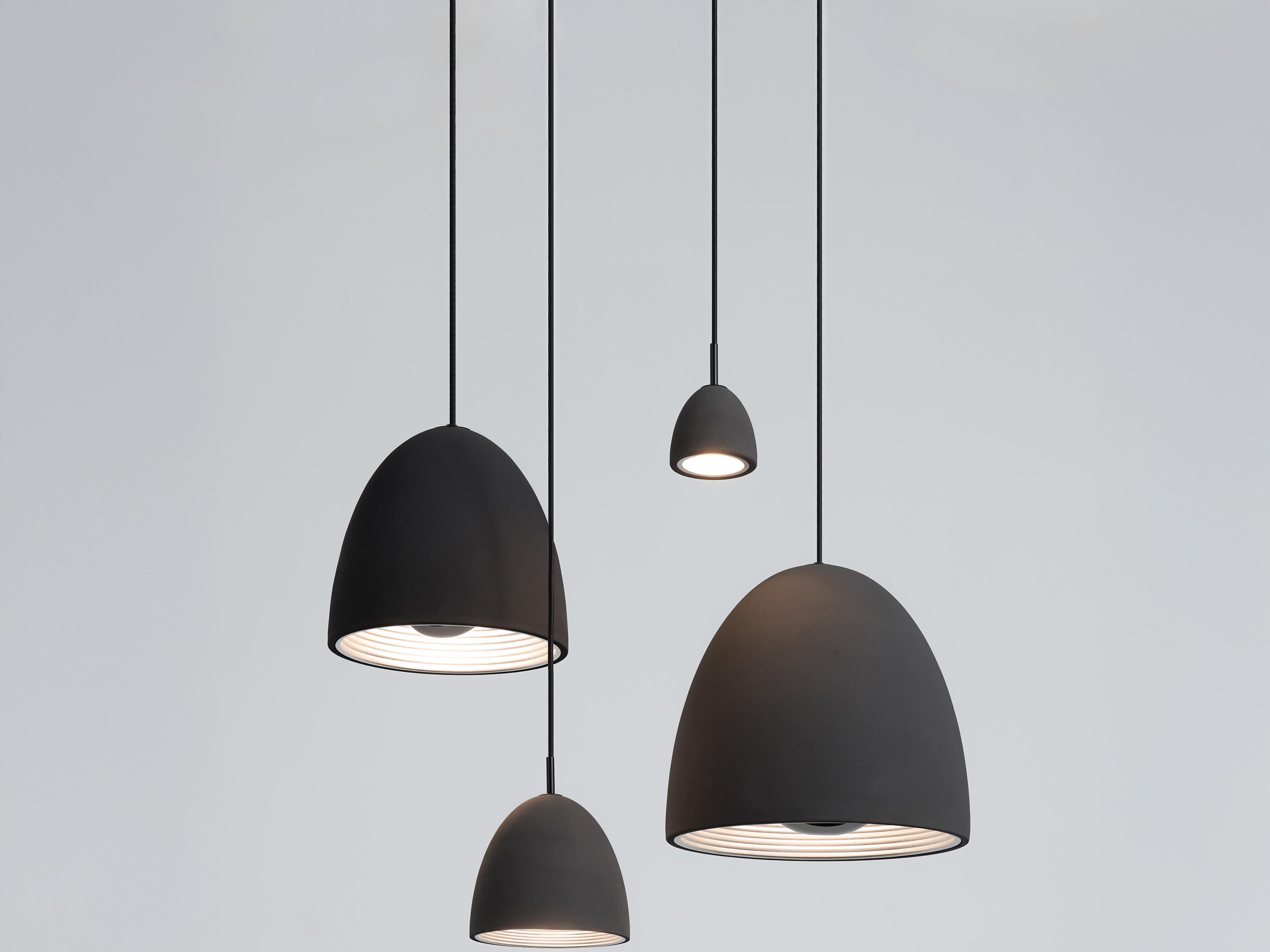 Seed Design Castle Noir Black Dome Mini Pendant