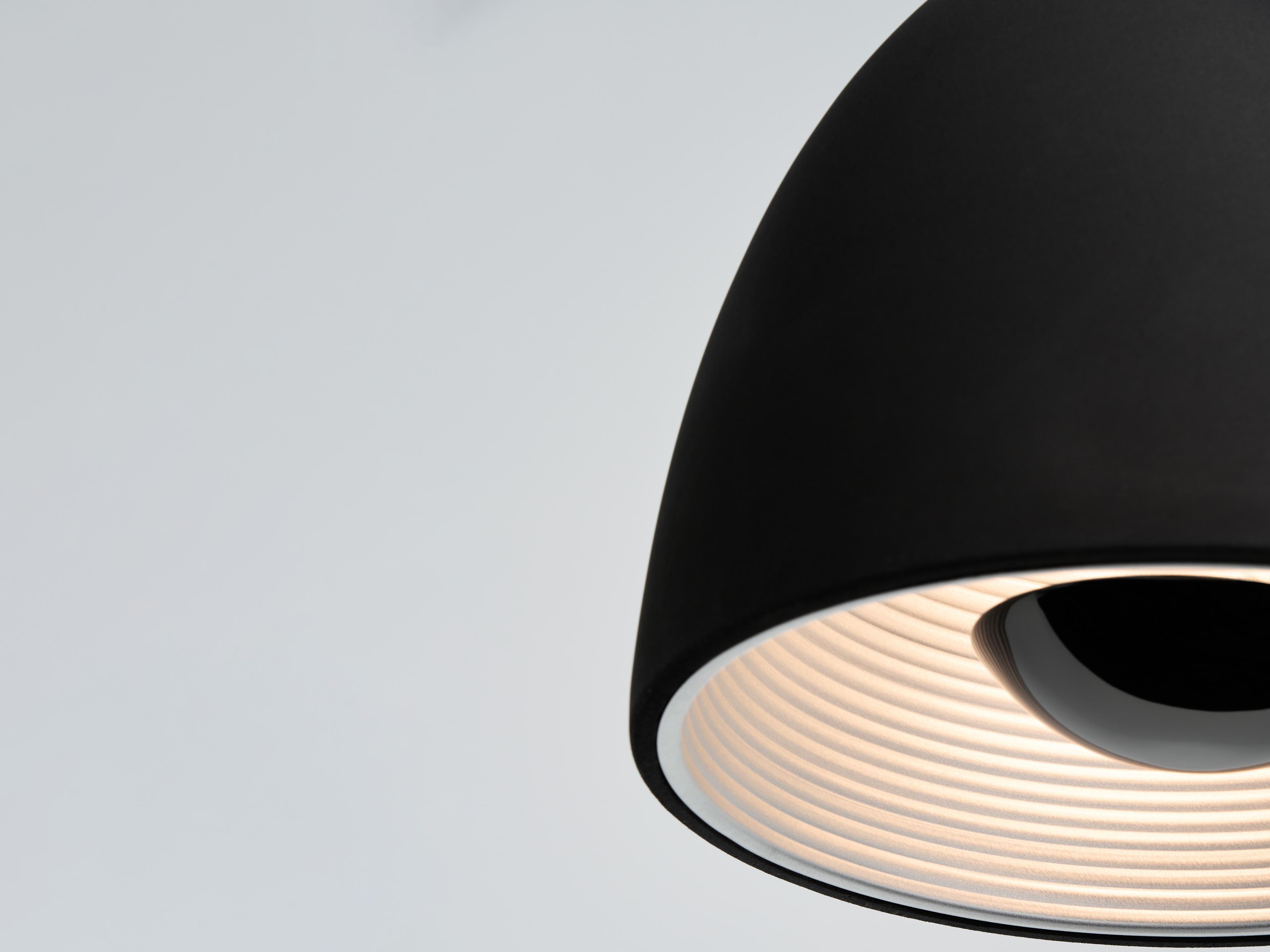 Seed Design Castle Noir Black Dome Mini Pendant