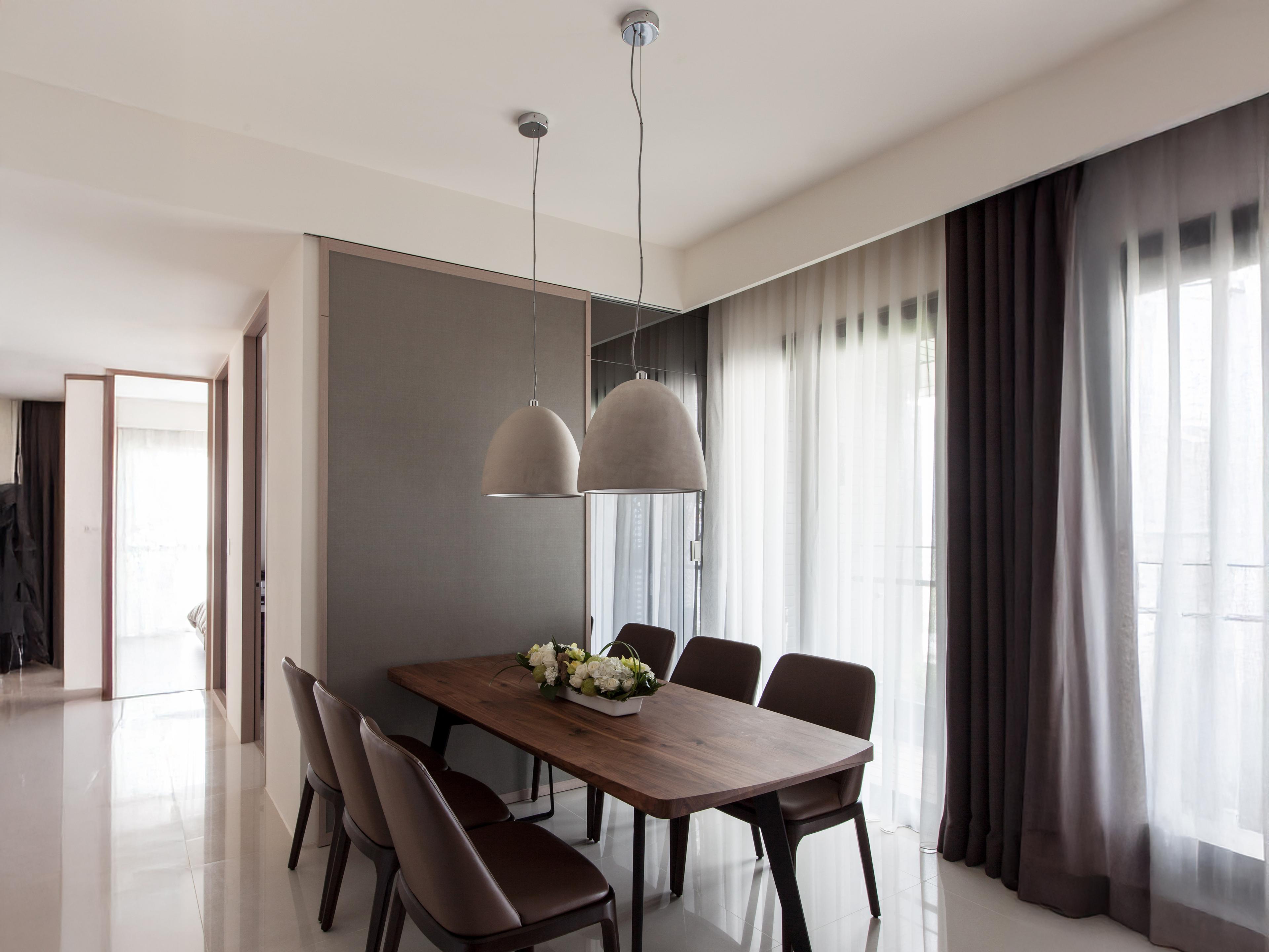 Seed Design Castle Concrete Gray Dome Pendant