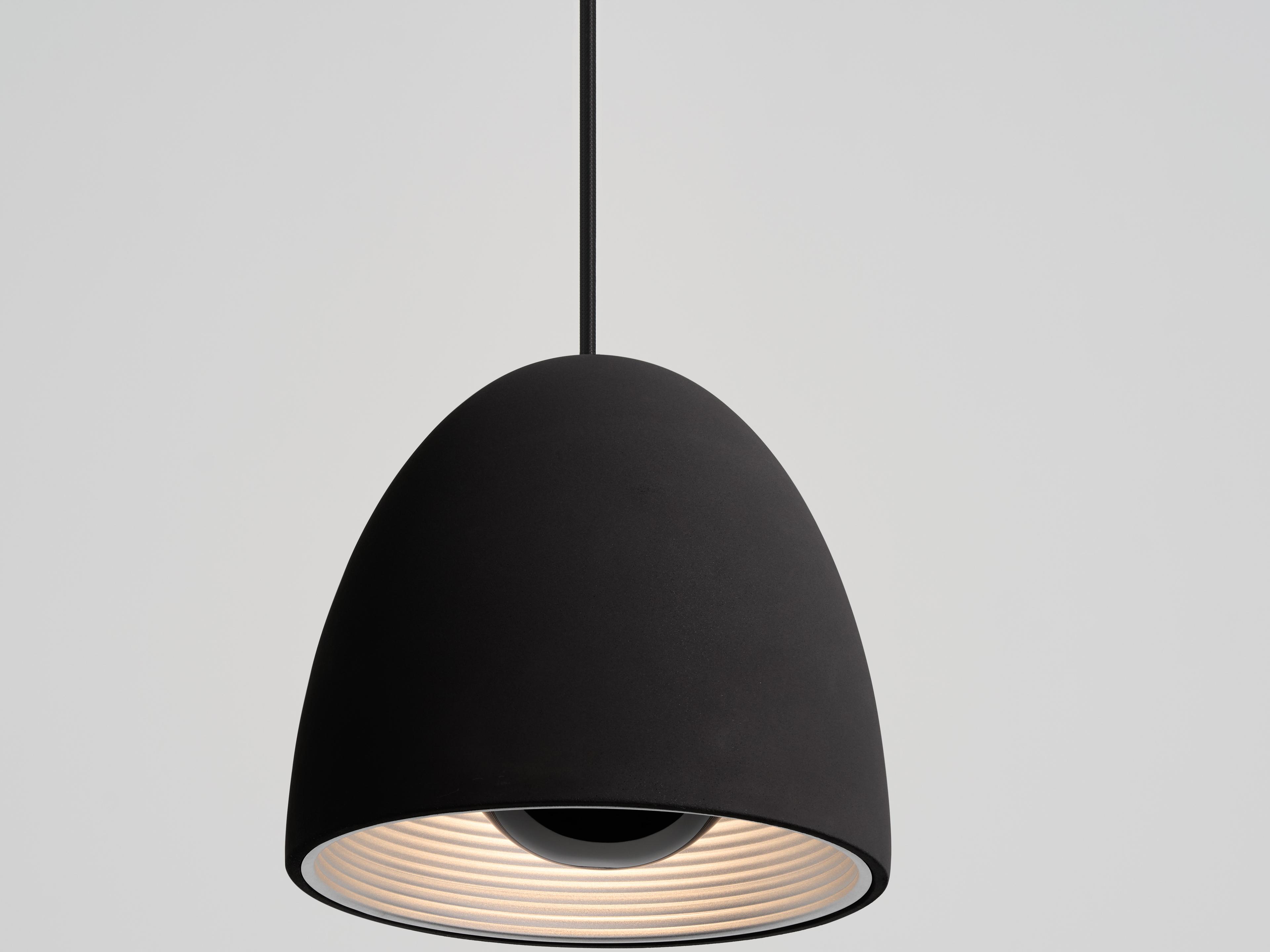 Seed Design Castle Noir Black Dome Pendant