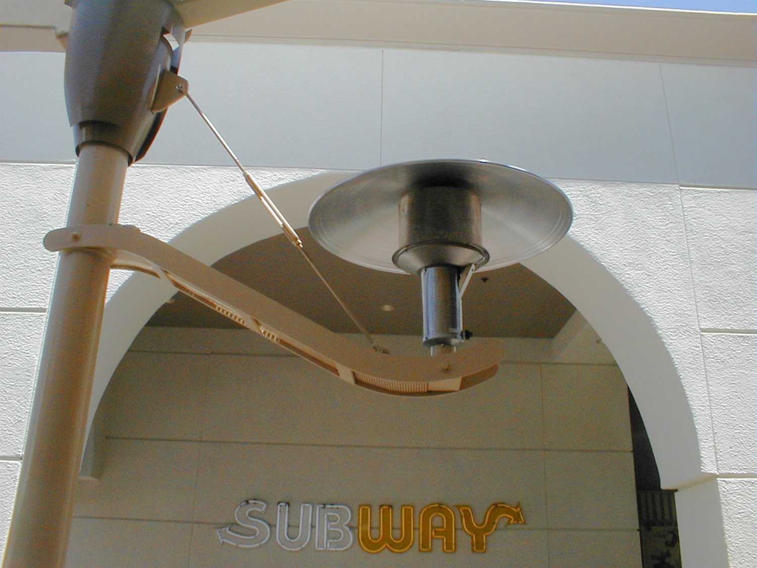 Sunglo Steel Hanging Natural Gas Outdoor Heater