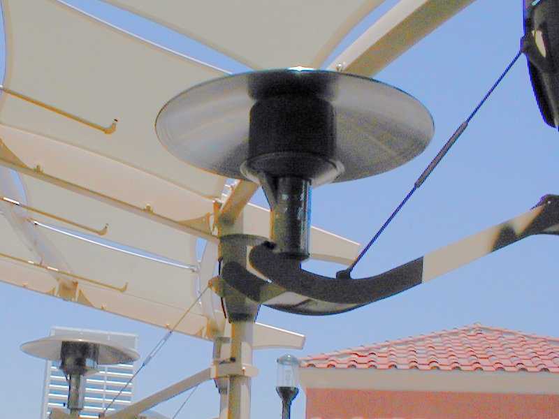 Sunglo Steel Hanging Natural Gas Outdoor Heater