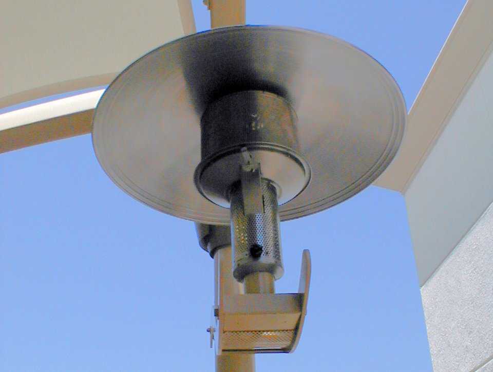 Sunglo Steel Hanging Natural Gas Outdoor Heater