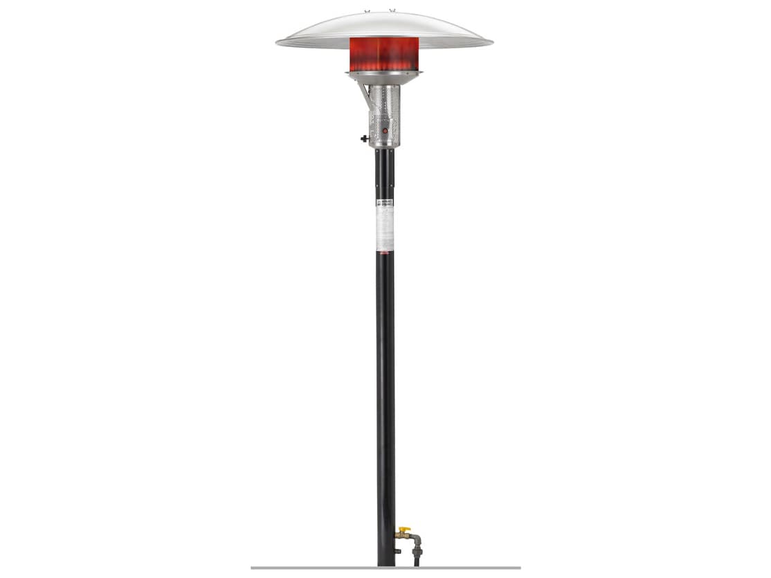 Black Permanent NG Outdoor Patio Heater