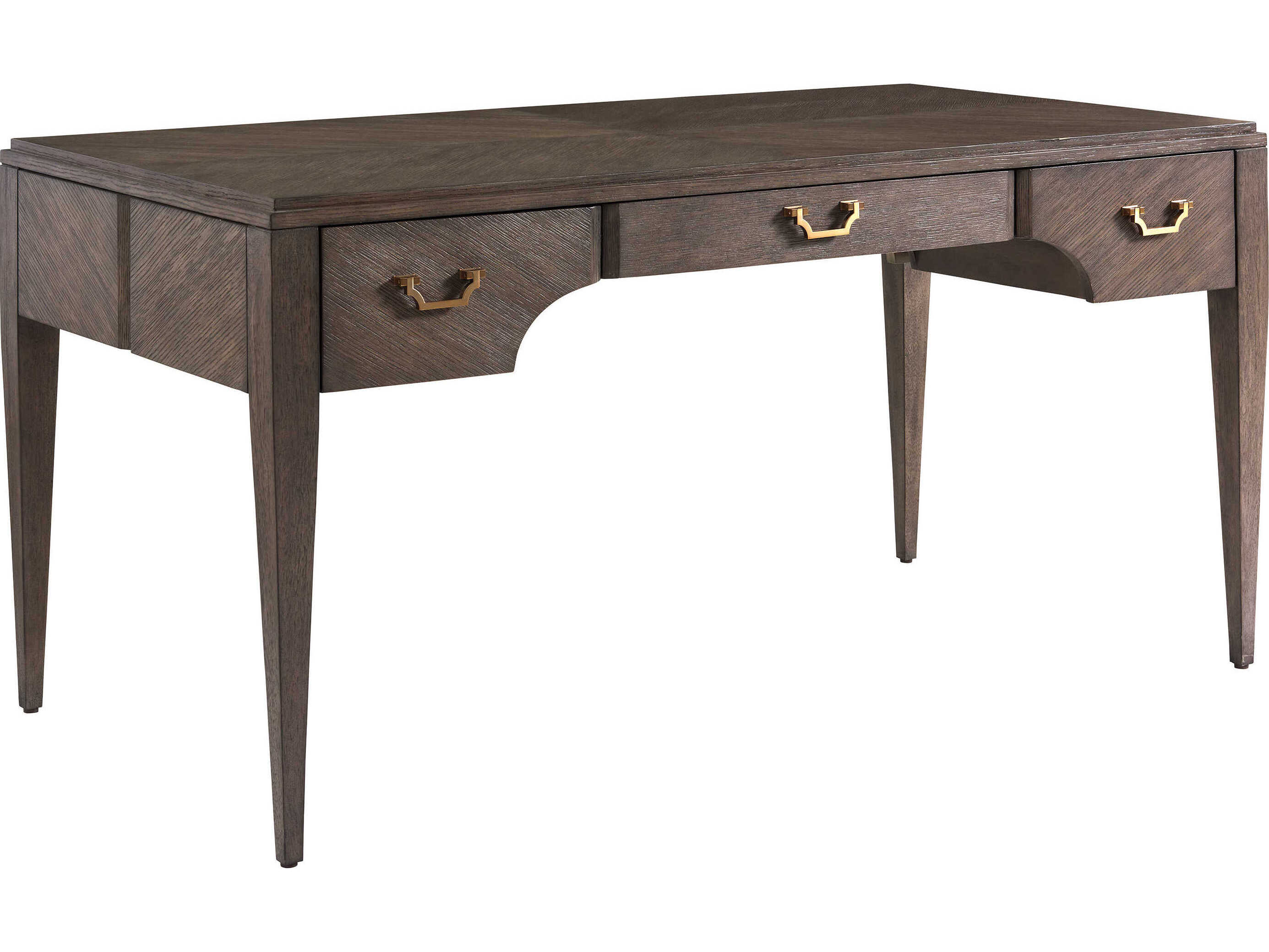 Sligh Studio Designs Falcon Brown Oak Wood Writing Desk