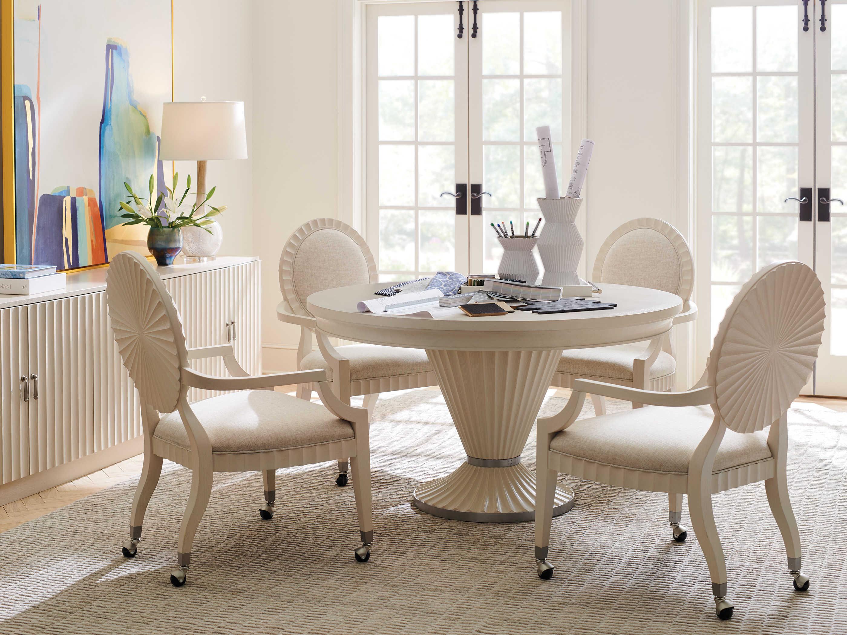 Sligh Cascades Round Wood Dining Table