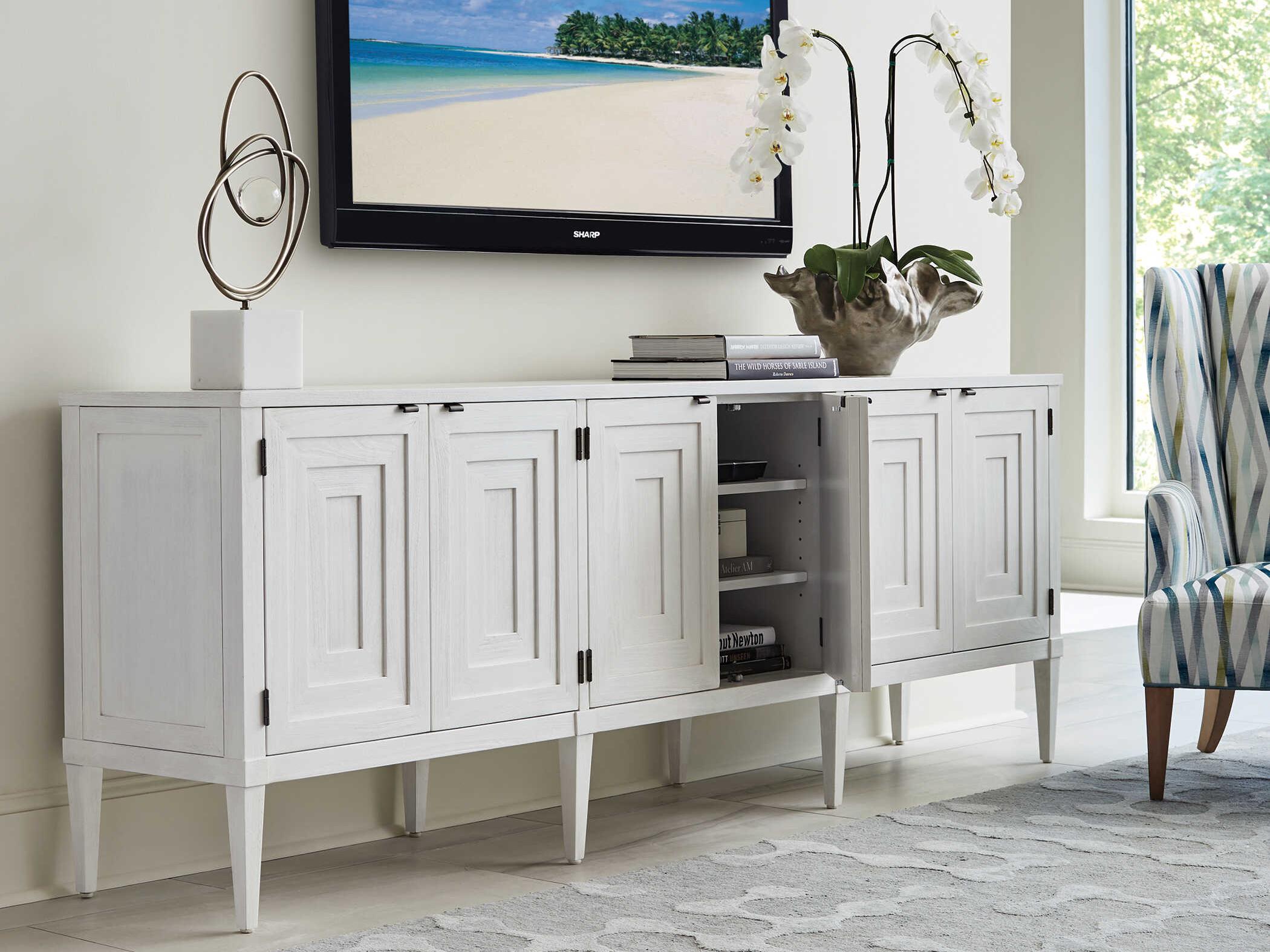 Sligh Sanibel 99" White Media Console