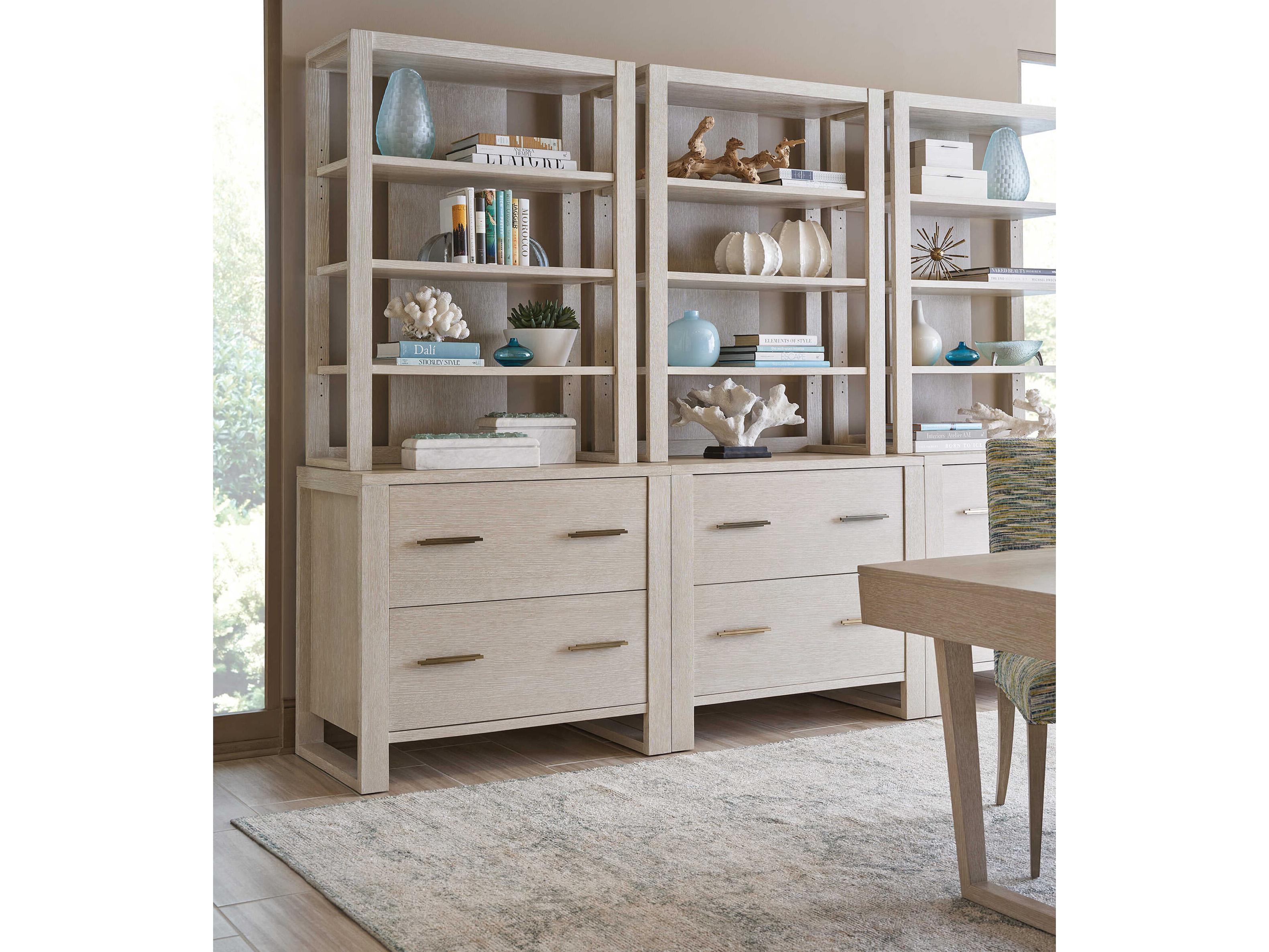 Sligh Silverstone Hewitt Light Taupe File Cabinet