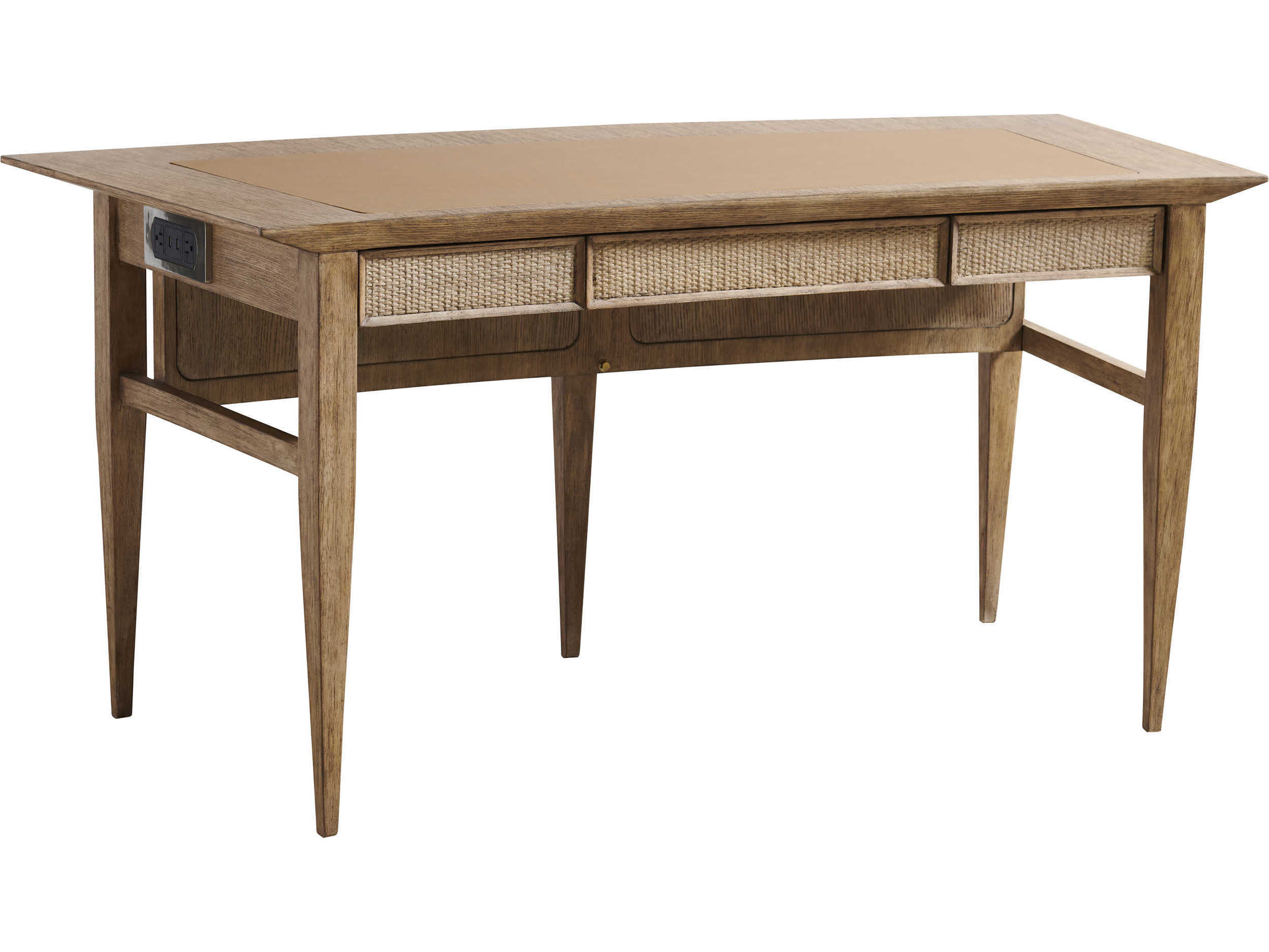 Sligh Studio Designs Light Brown Oak Wood Writing Desk
