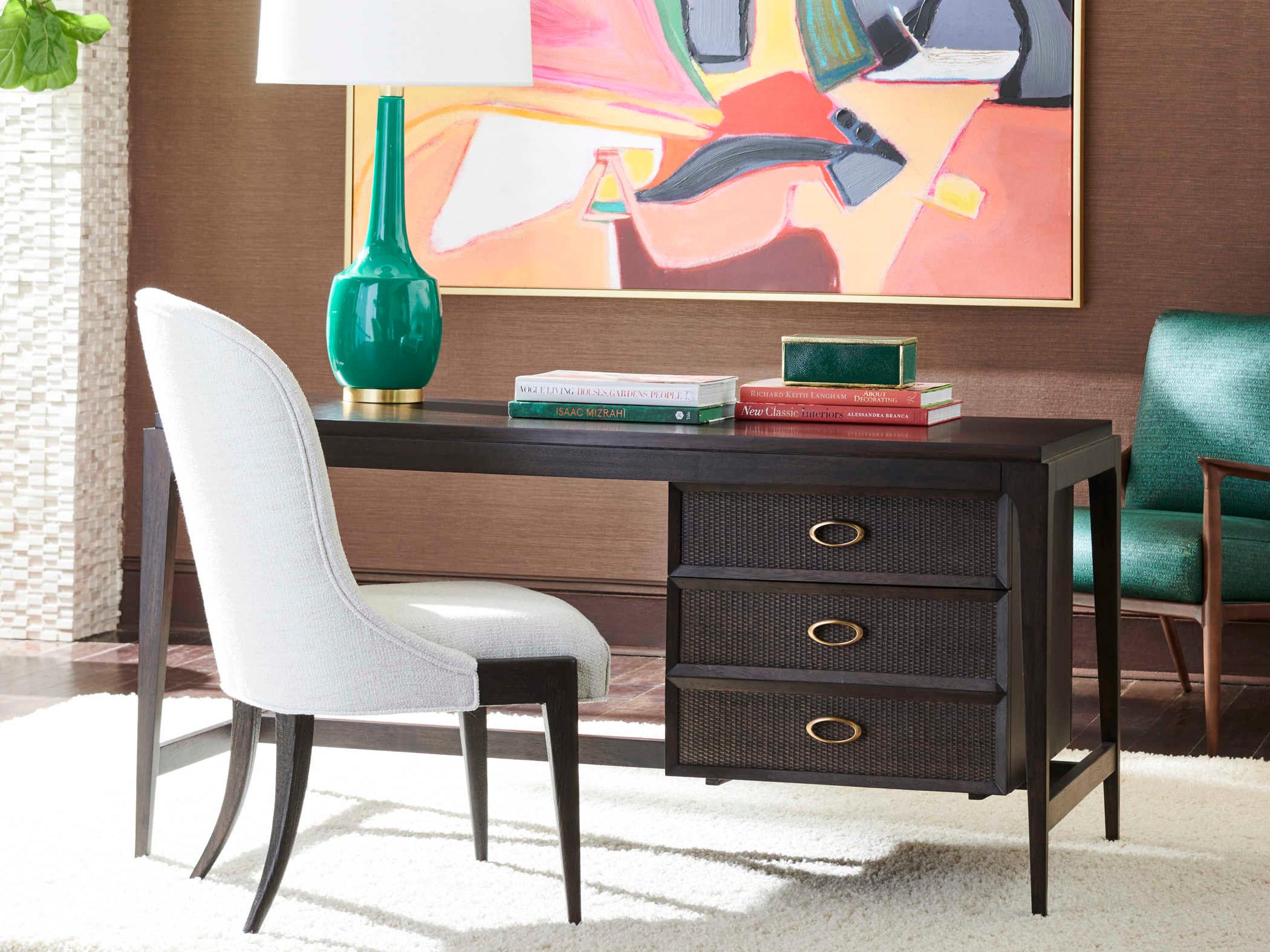 Sligh Studio Designs Dark Brown Walnut Wood Writing Desk