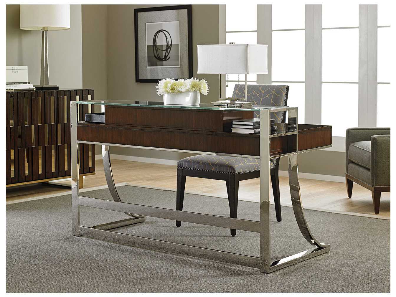 Sligh Studio Designs Cherry Walnut Wood Secretary Desk