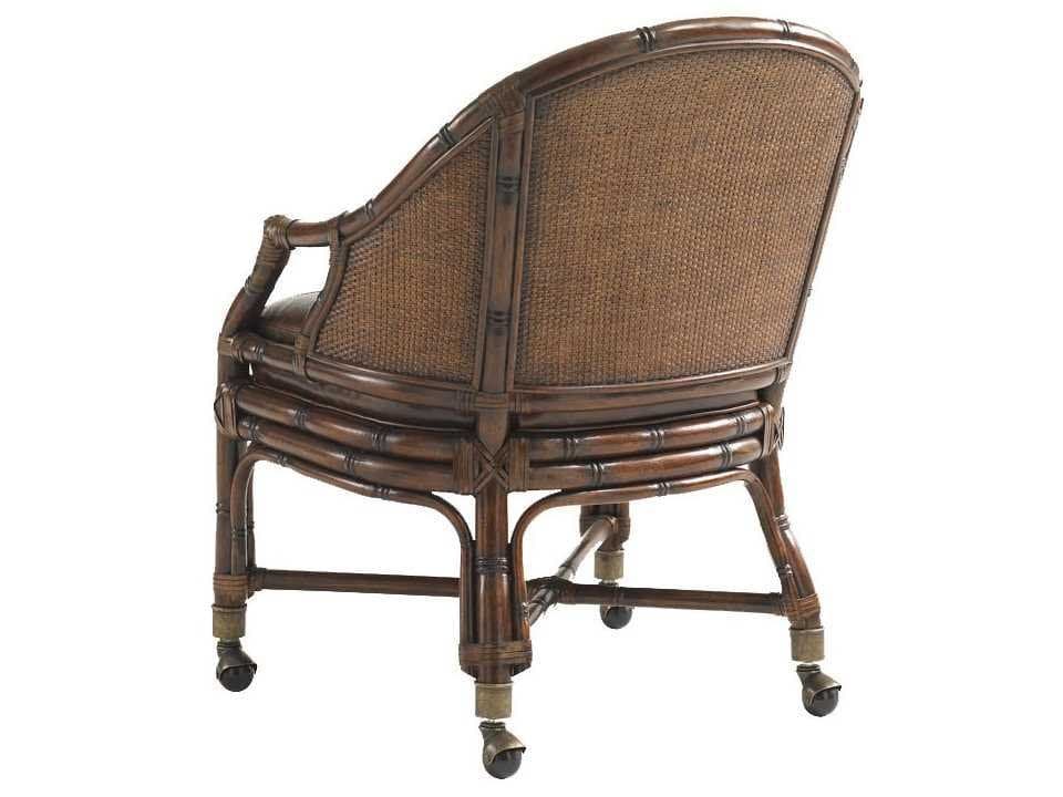 Sligh Bal Harbor Brown Leather Office Chair