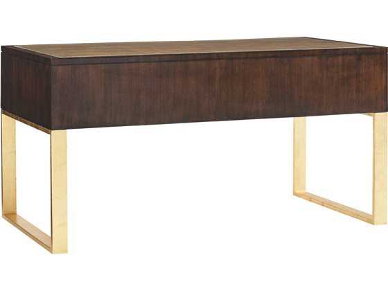 Sligh Bel Aire Brown Walnut Wood Secretary Desk