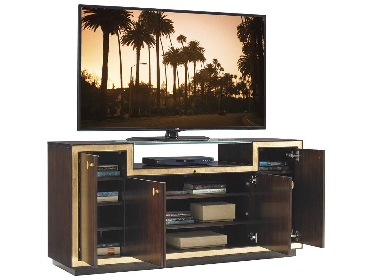 Sligh Bel Aire 64" Walnut Wood Media Console