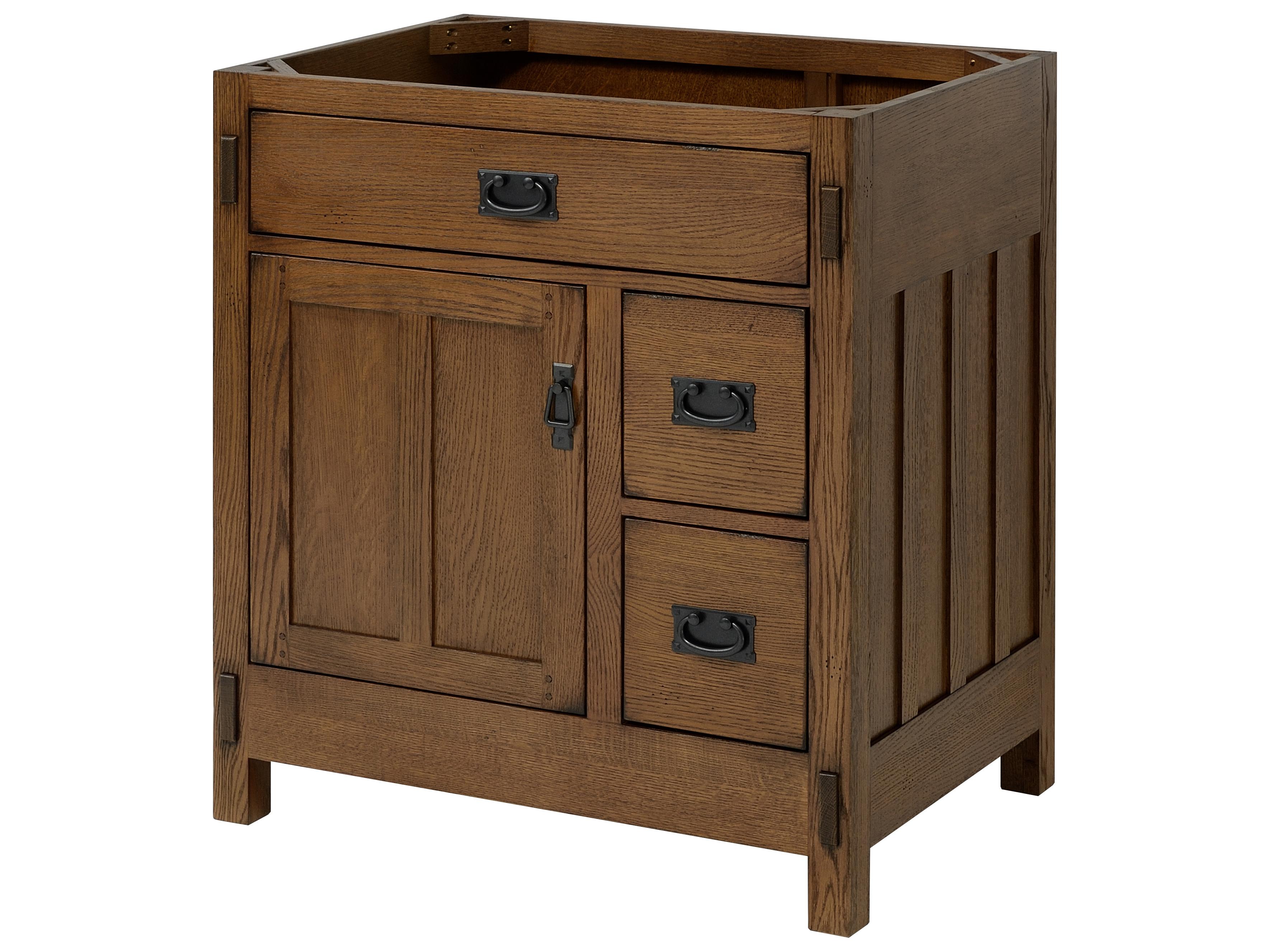 Sage Hill Designs American Craftsman Rustic Oak Vanity